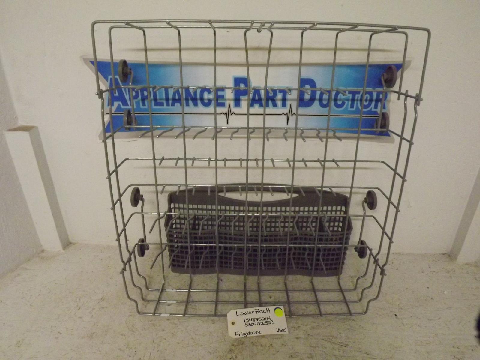 Frigidaire Dishwasher 154875204 5304506523 Lower Rack Used