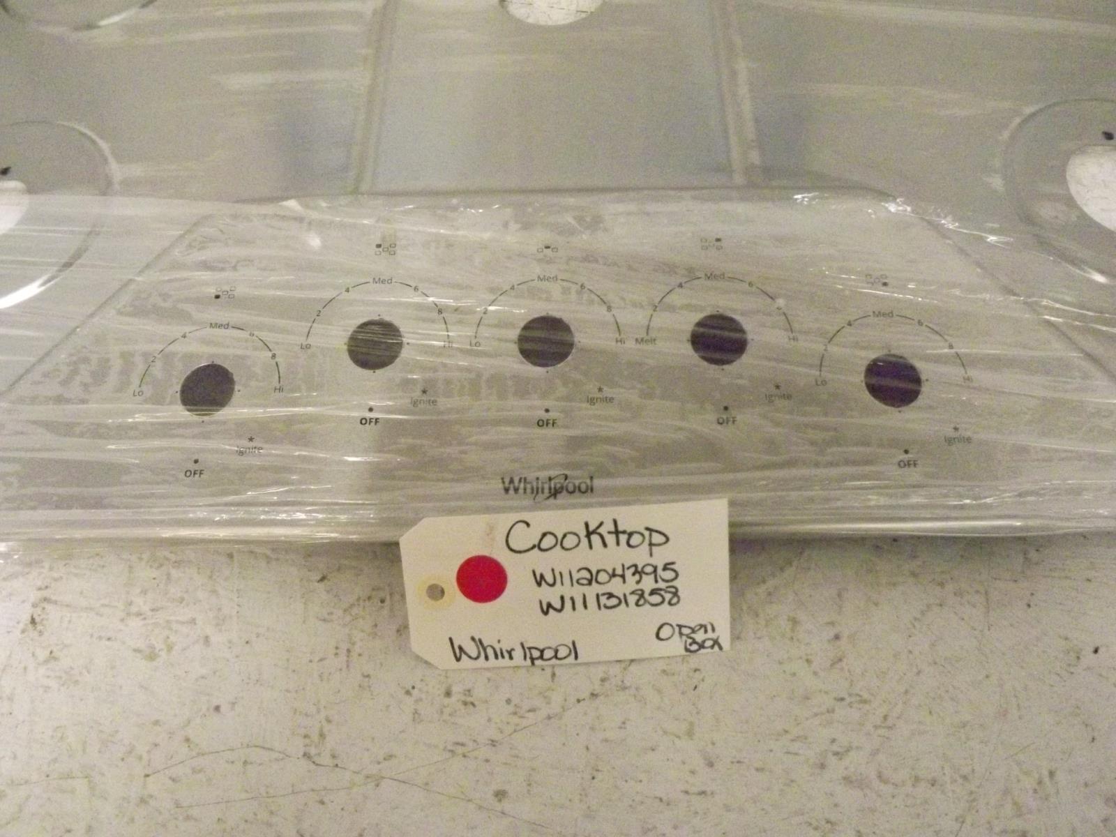 Whirlpool Stove W11204395 W11131858  Cooktop Open Box