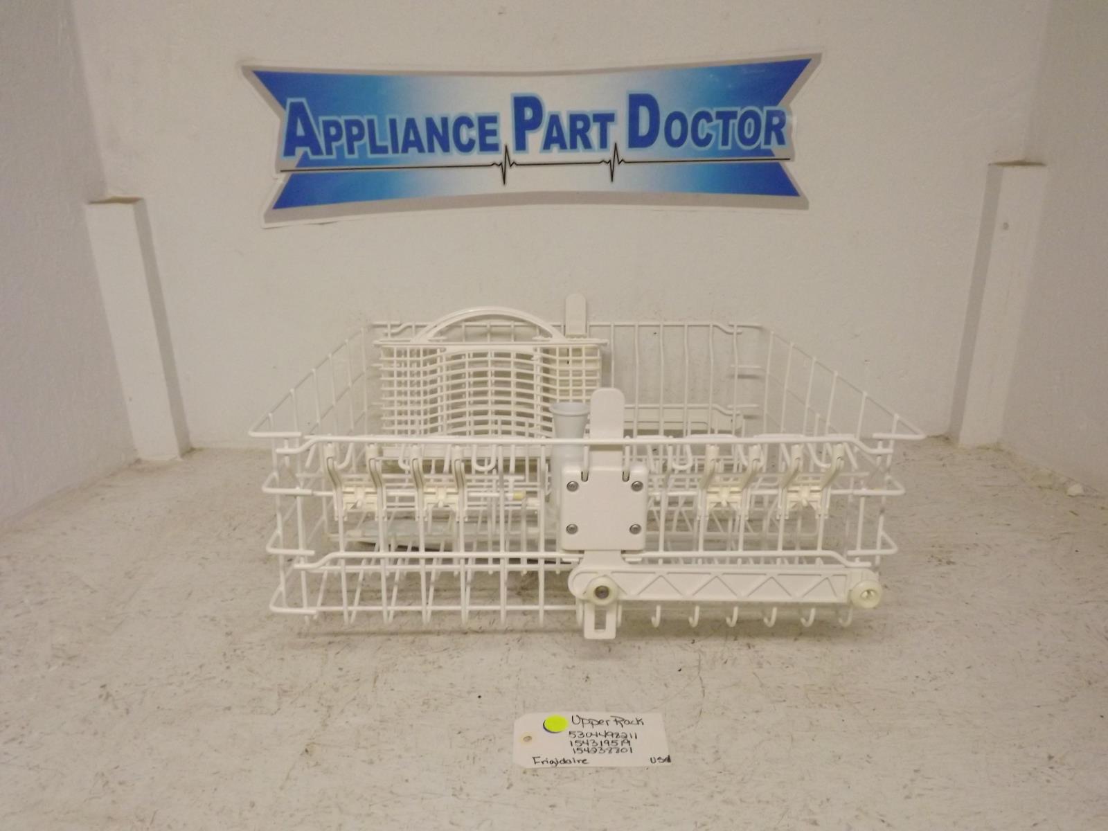 Frigidaire Dishwasher 5304498211 154319519 154238801 Upper Rack Used