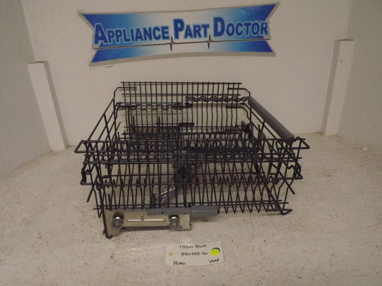 Asko Dishwasher 8801358-36 Upper Rack Used