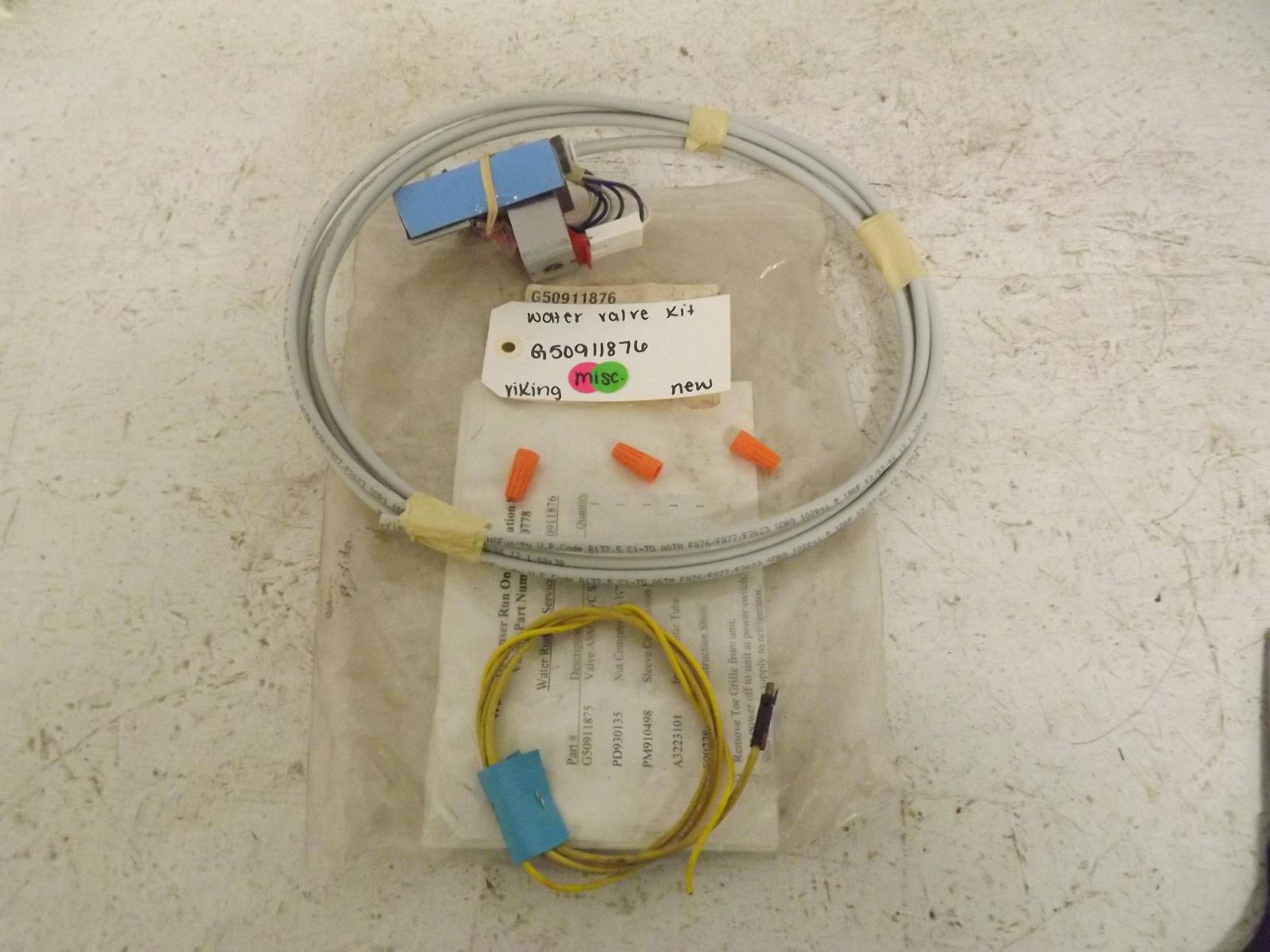 Viking G50911876 Water Valve Kit New