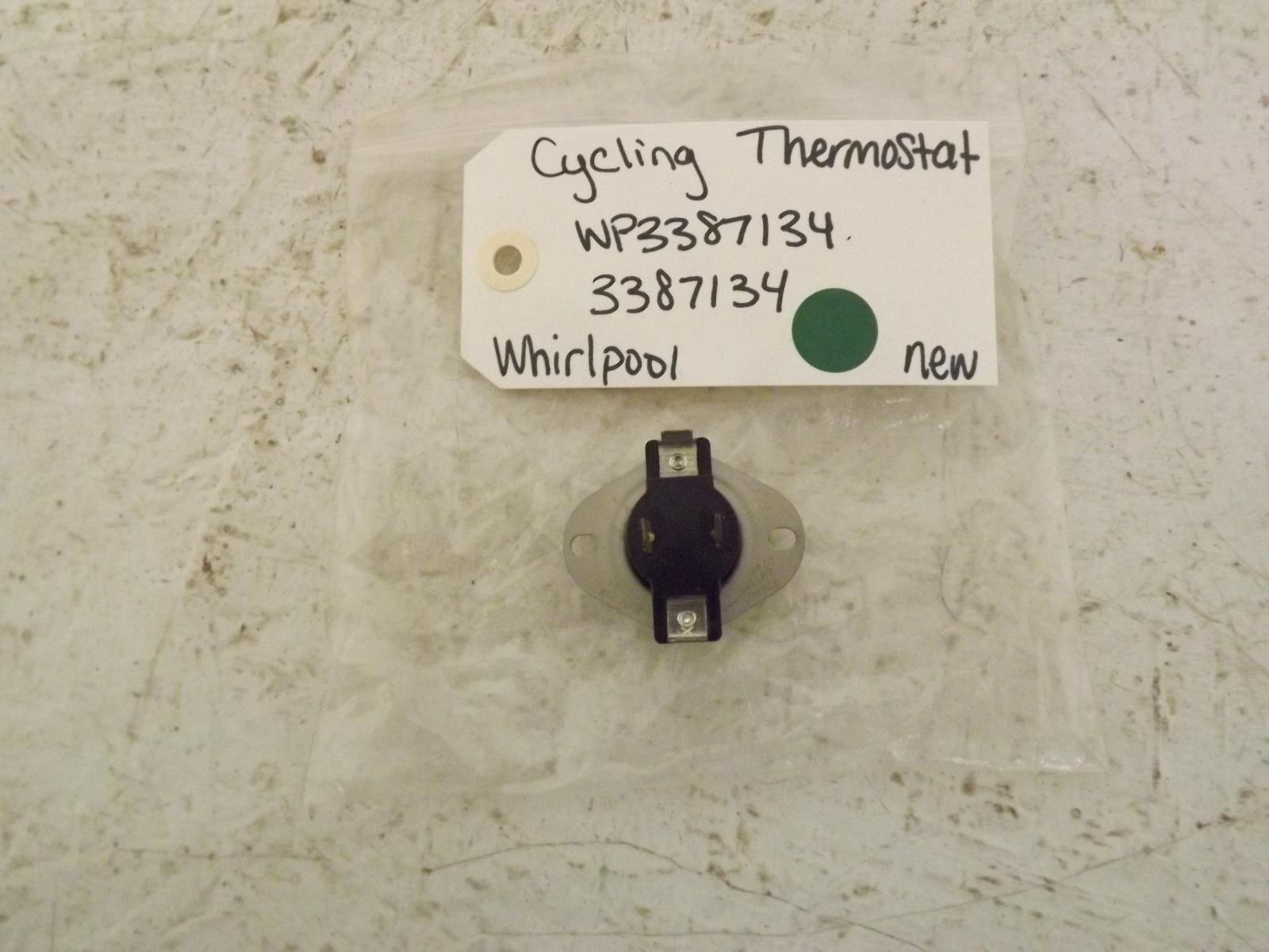 Whirlpool Dryer WP3387134 3387134 Cycling Thermostat New