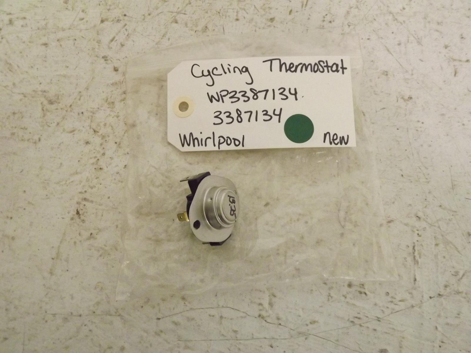 Whirlpool Dryer WP3387134 3387134 Cycling Thermostat New