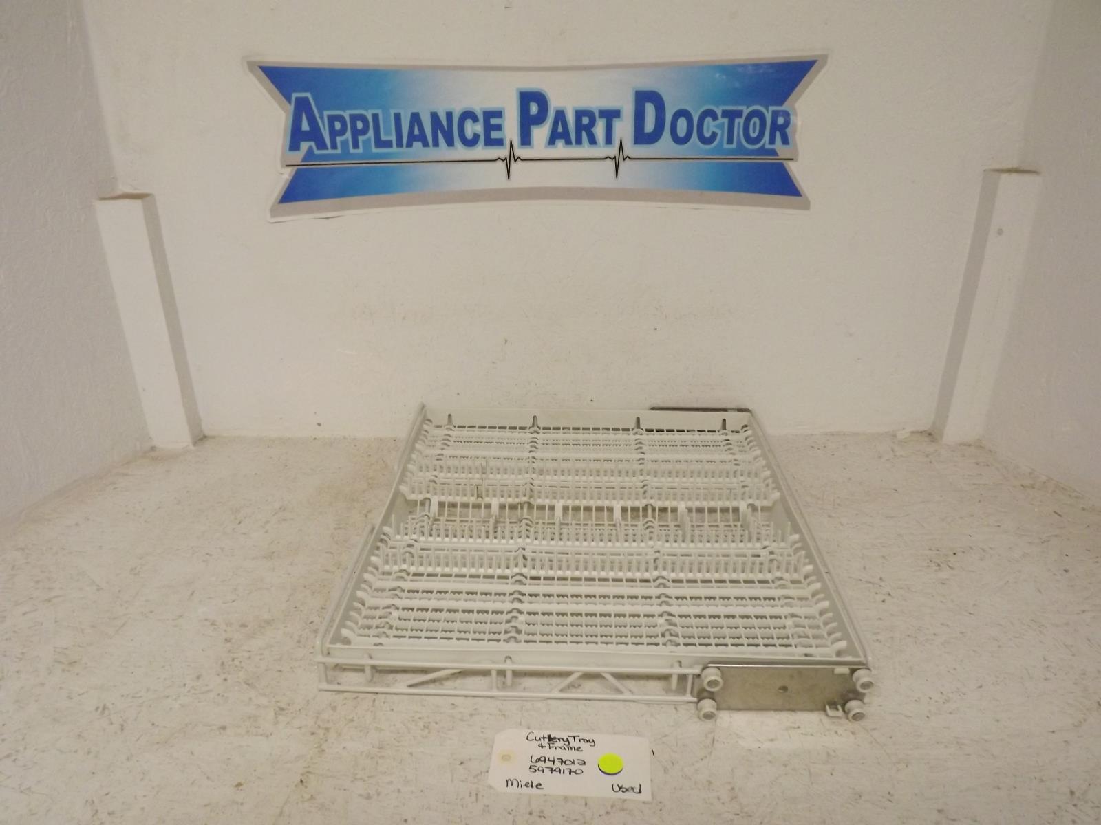 Miele Dishwasher 6947012 5979170 Cutlery Tray & Frame Used