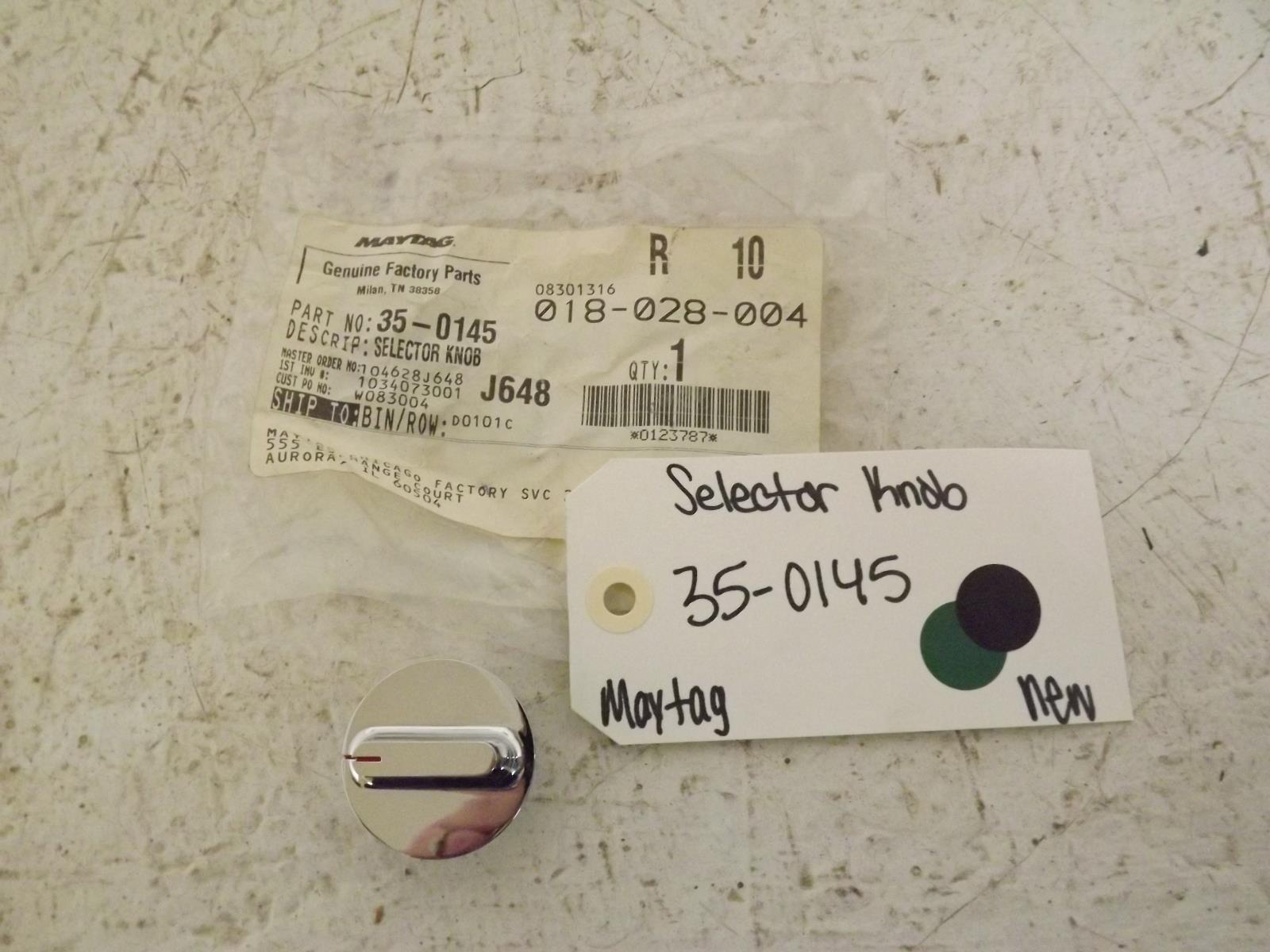 Maytag Washer/Dryer 35-0145 Selector Knob New