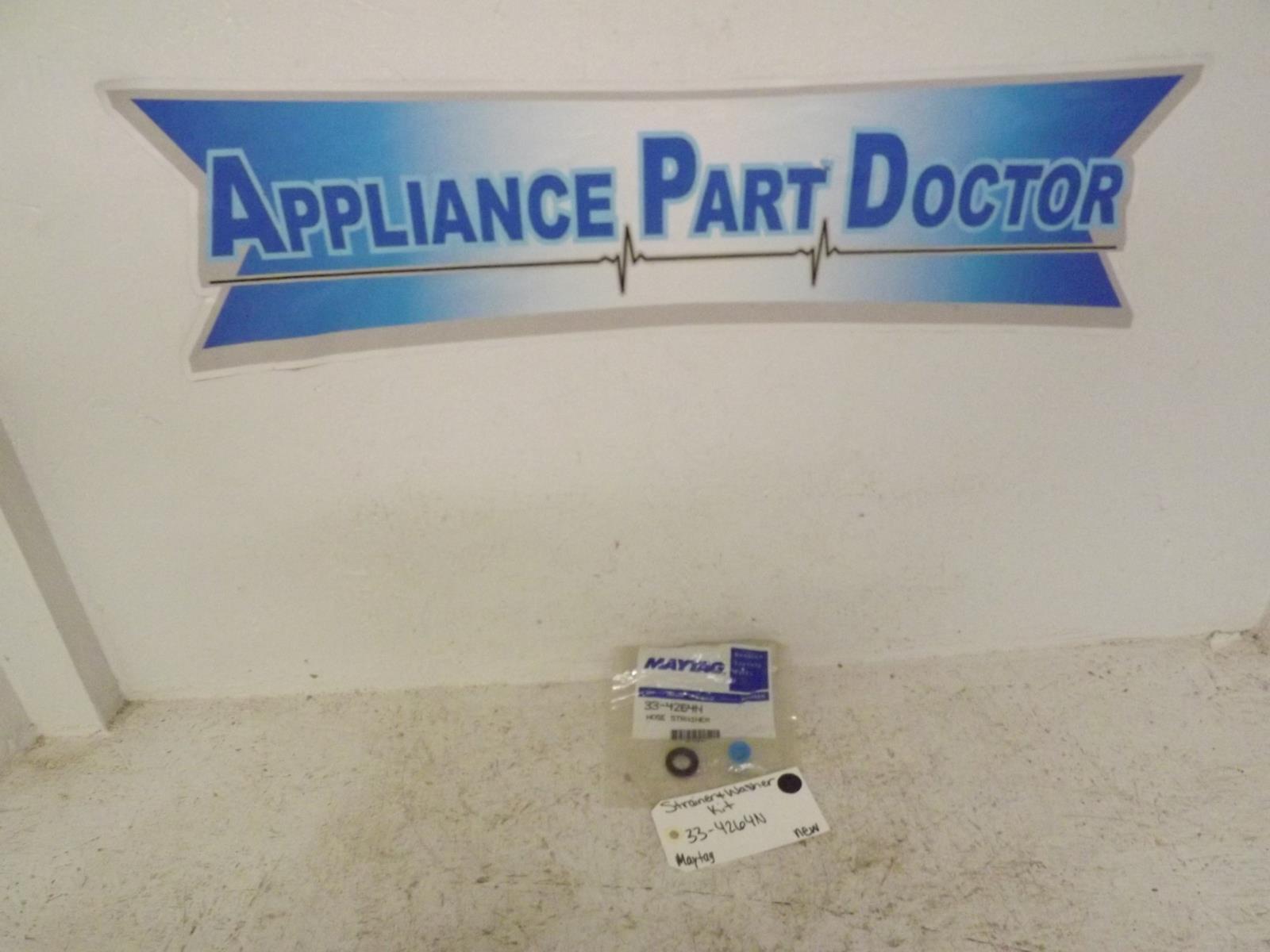 Maytag Washer 33-4264N Strainer & Washer Kit New