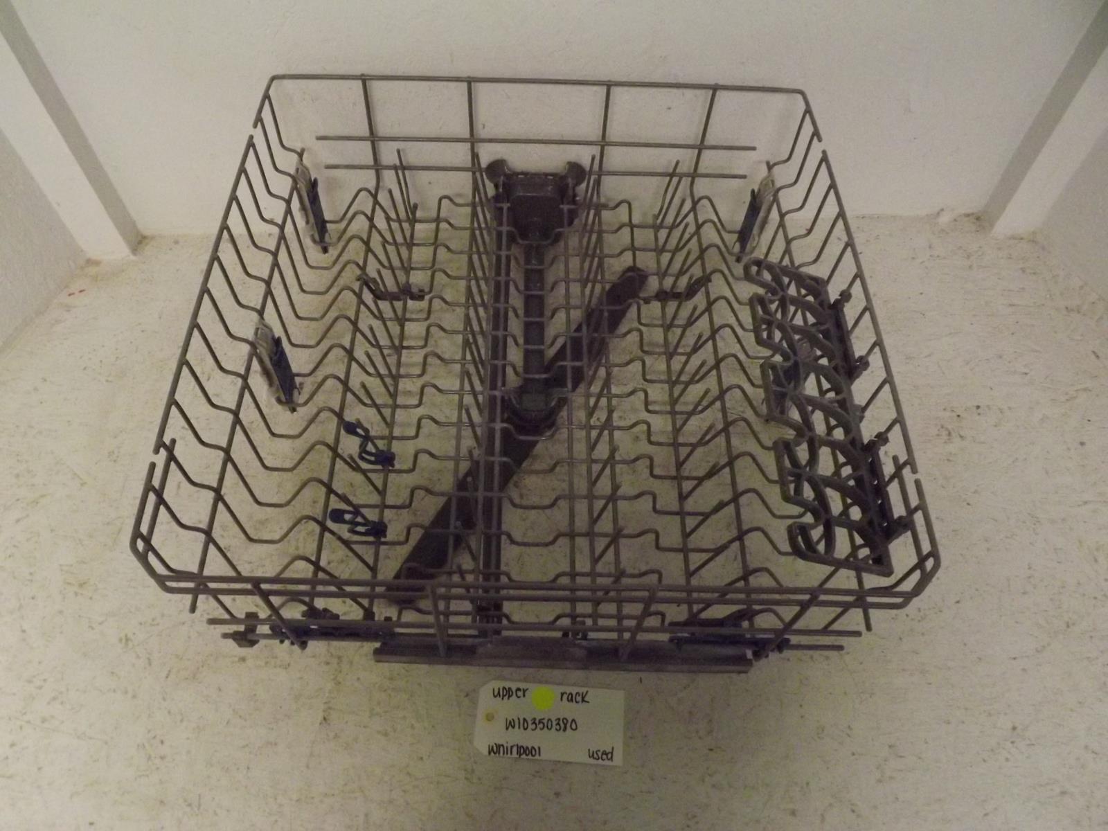Whirlpool Dishwasher W10350380 Upper Rack Used