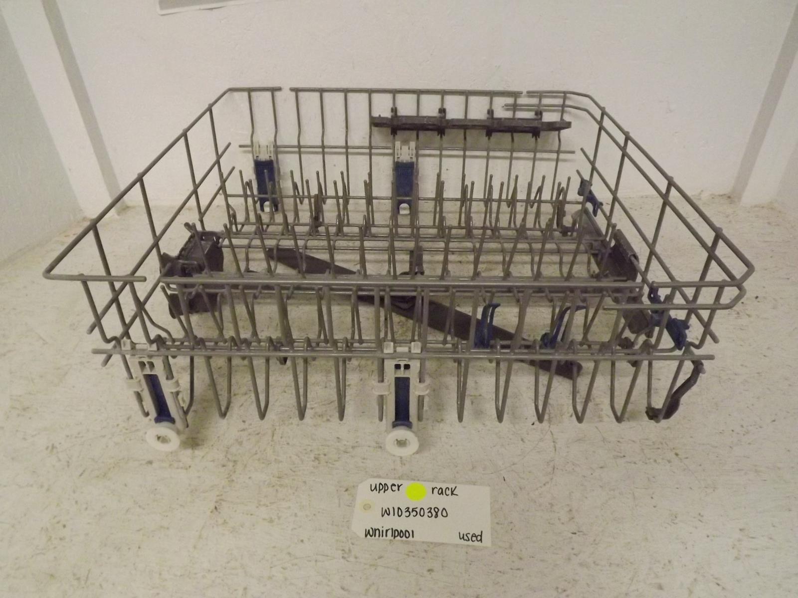 Whirlpool Dishwasher W10350380 Upper Rack Used