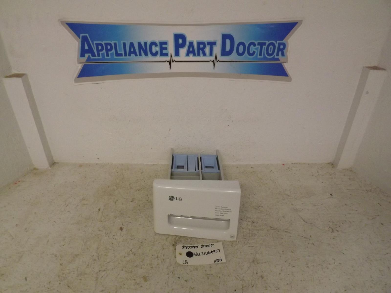 LG Washer AGL31660907 Dispenser Drawer Used