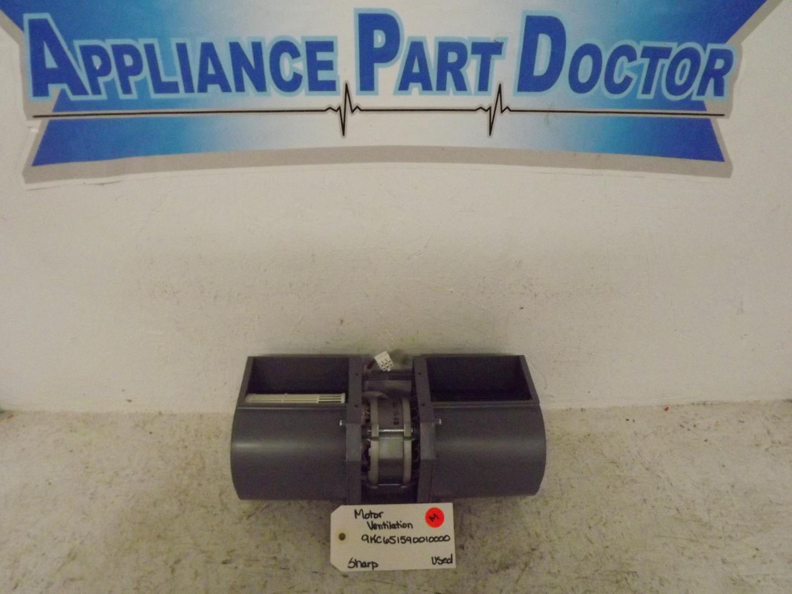 Sharp Microwave 9KC651590010000 Motor Ventilation Used