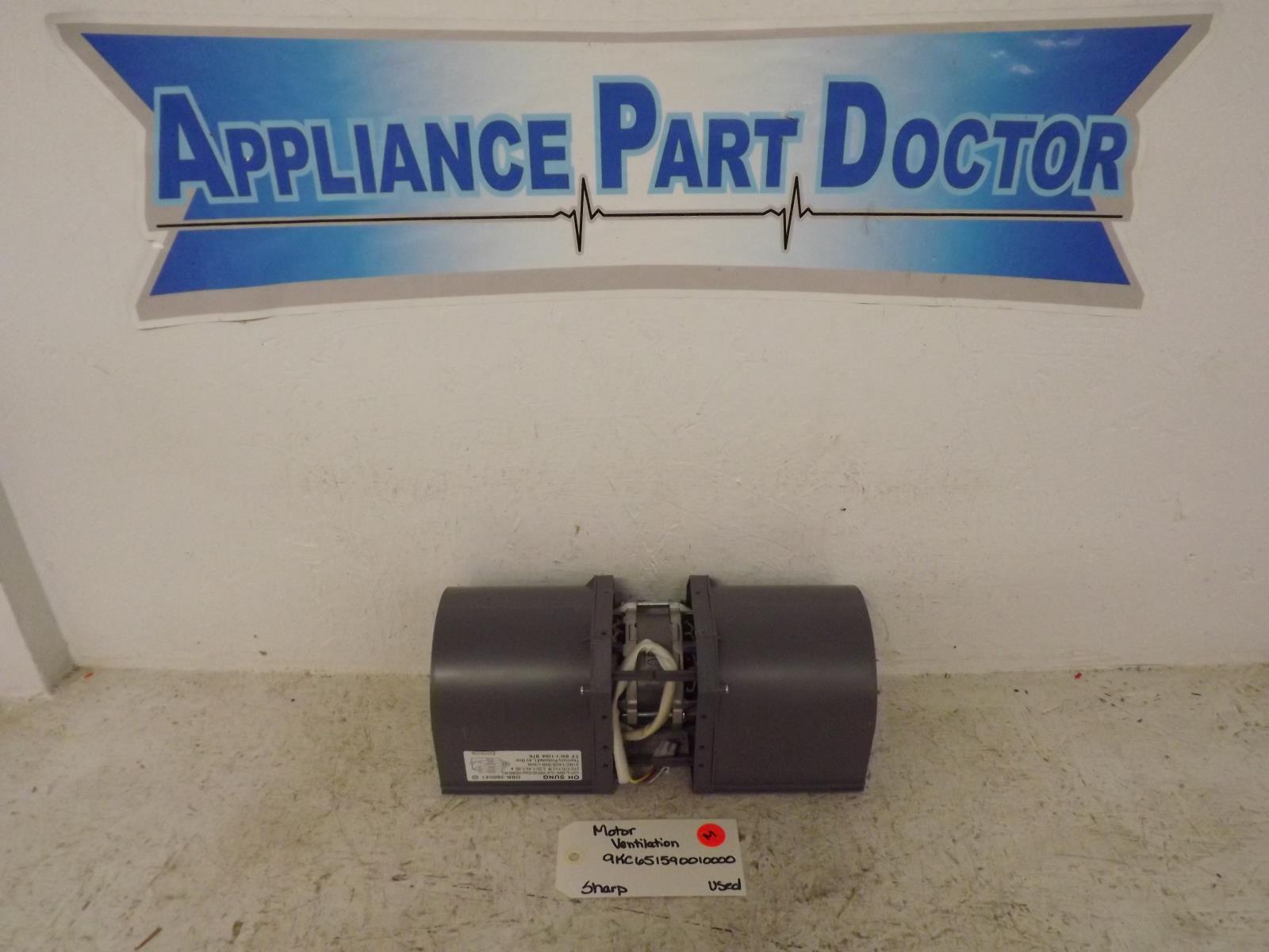 Sharp Microwave 9KC651590010000 Motor Ventilation Used