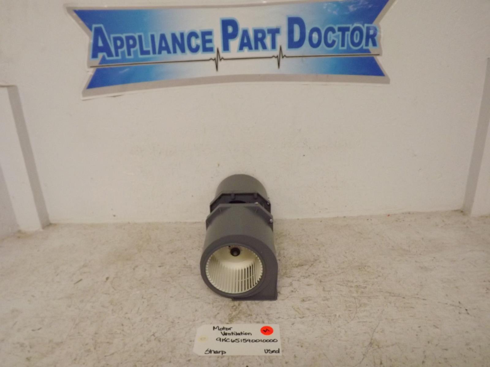 Sharp Microwave 9KC651590010000 Motor Ventilation Used