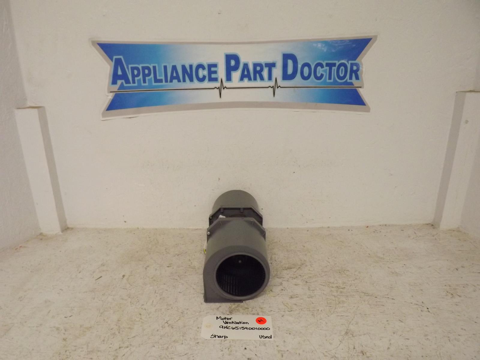 Sharp Microwave 9KC651590010000 Motor Ventilation Used