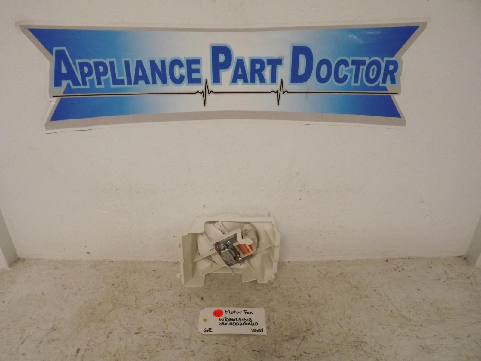 GE Microwave WB26X21315 261200600410 Motor Fan Used