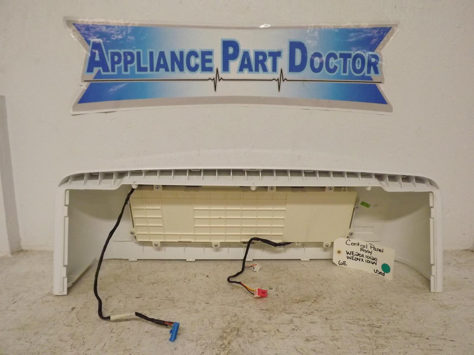 GE Dryer WE20X10120 WE04X10164  Control Panel Assy Used