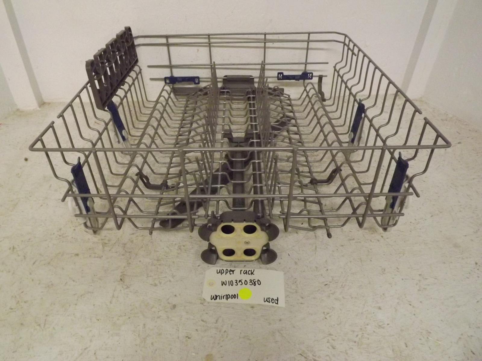 Whirlpool Dishwasher W10350380 Upper Rack Used