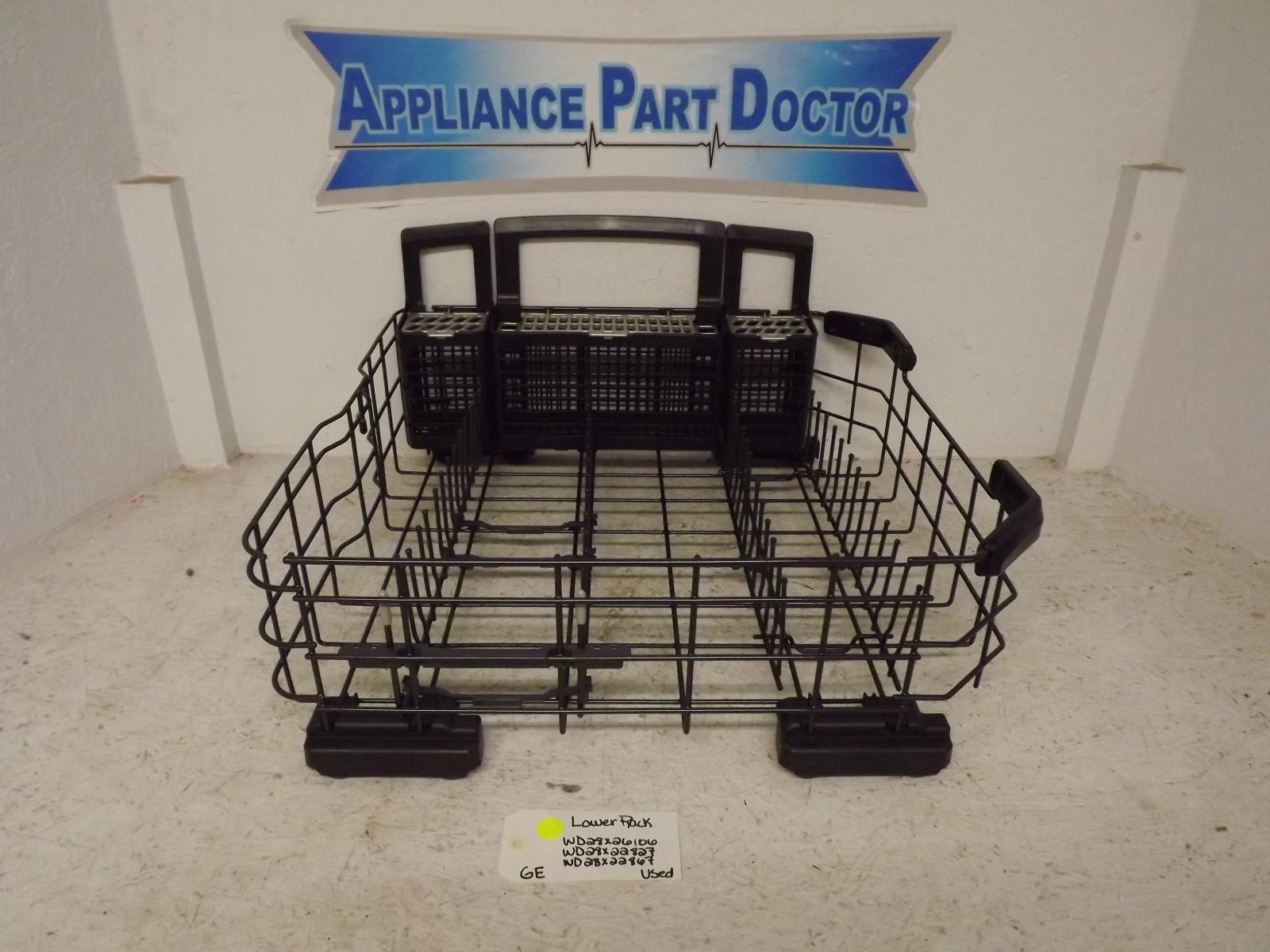 GE Dishwasher WD28X26106  WD28X22827 WD28X22867  Lower Rack Used