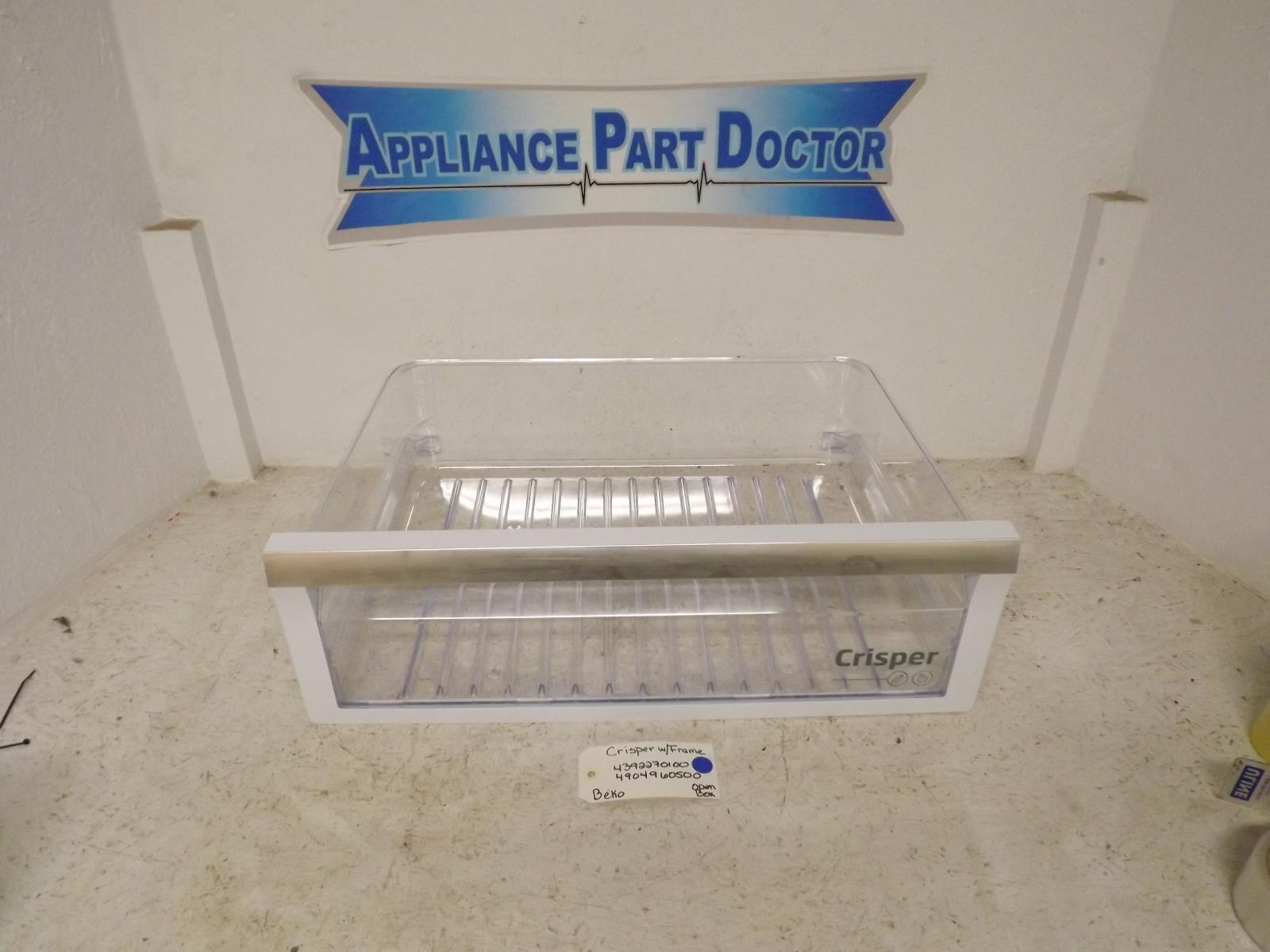 Beko Refrigerator 4392270100 4904960500 Crisper w/Frame Open Box