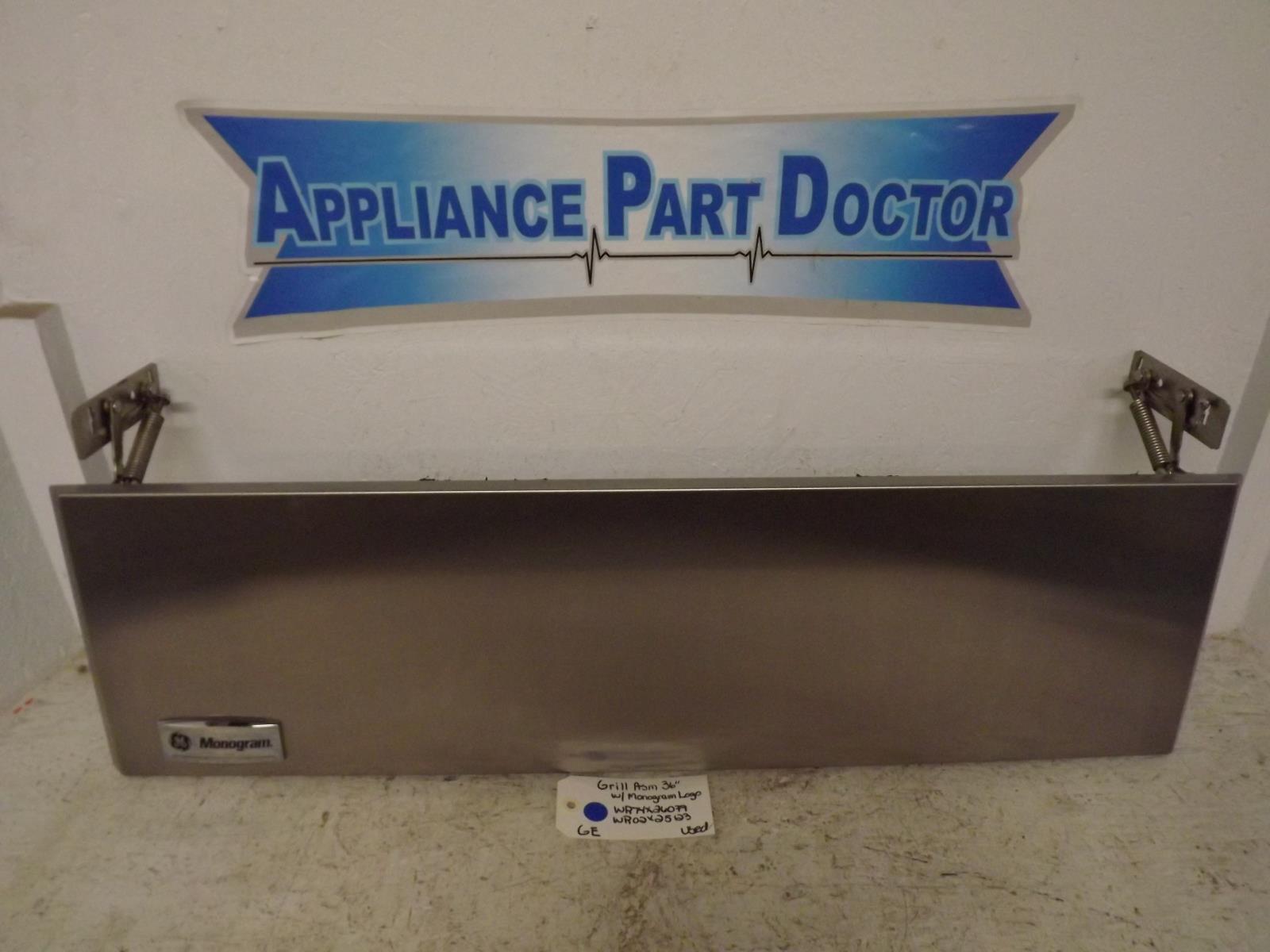 GE Refrigerator WR74X26079 WR02X25123  Grill Asm 36
