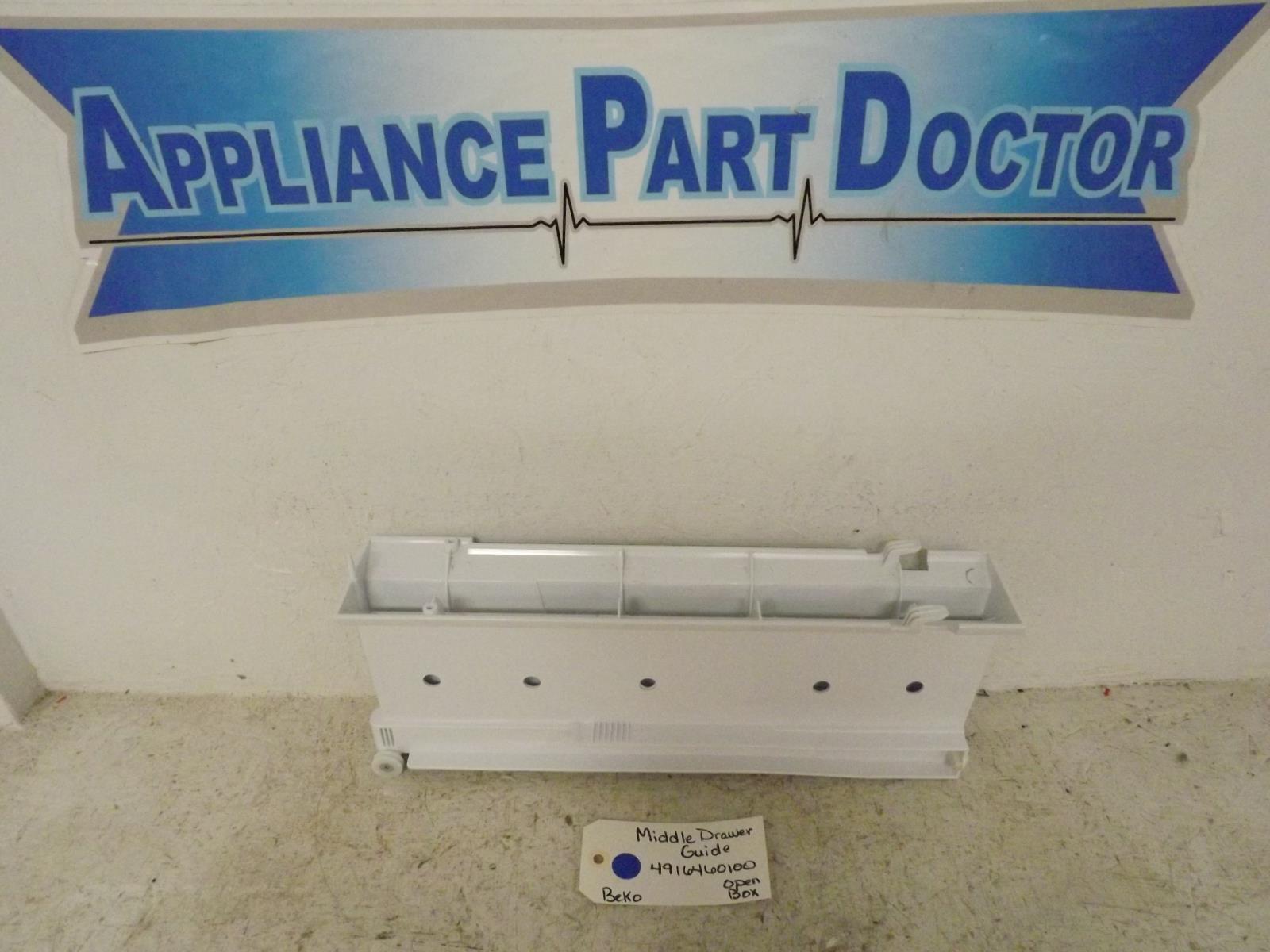 Beko Refrigerator 4916460100 Middle Drawer Guide Open Box