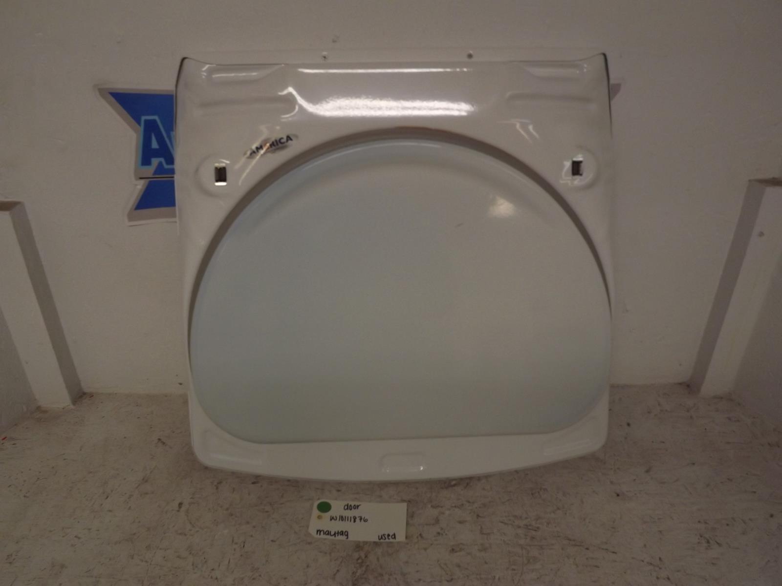 Maytag Dryer W10111876 Door Used