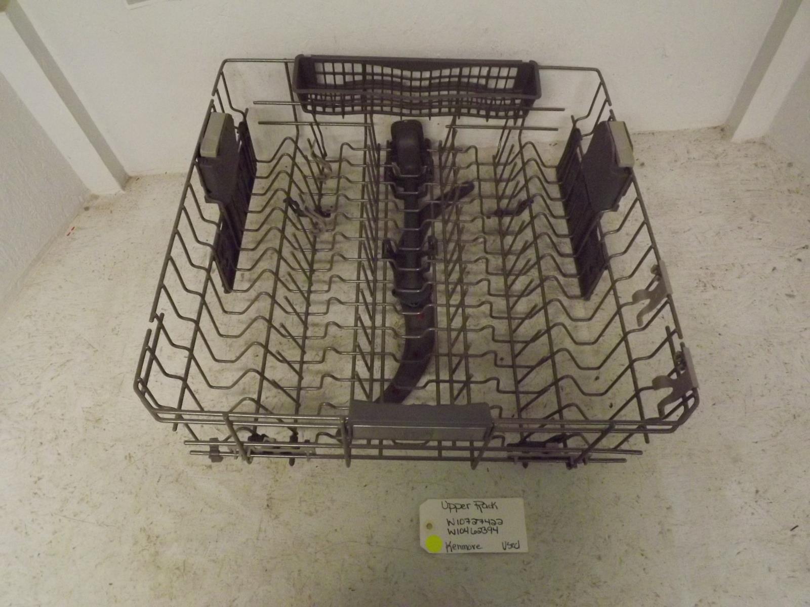 Kenmore Dishwasher W10727422 W10462394 Upper Rack Used