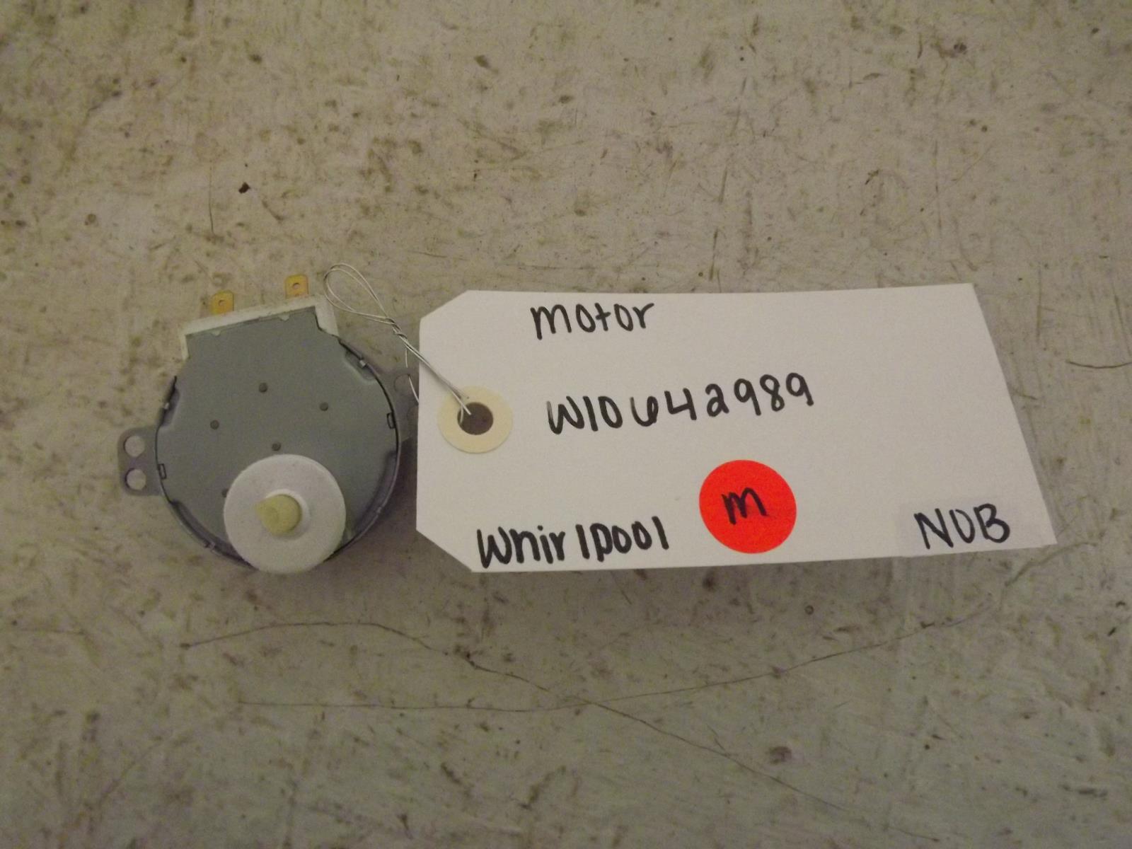Whirlpool Microwave W10642989 Motor NOB