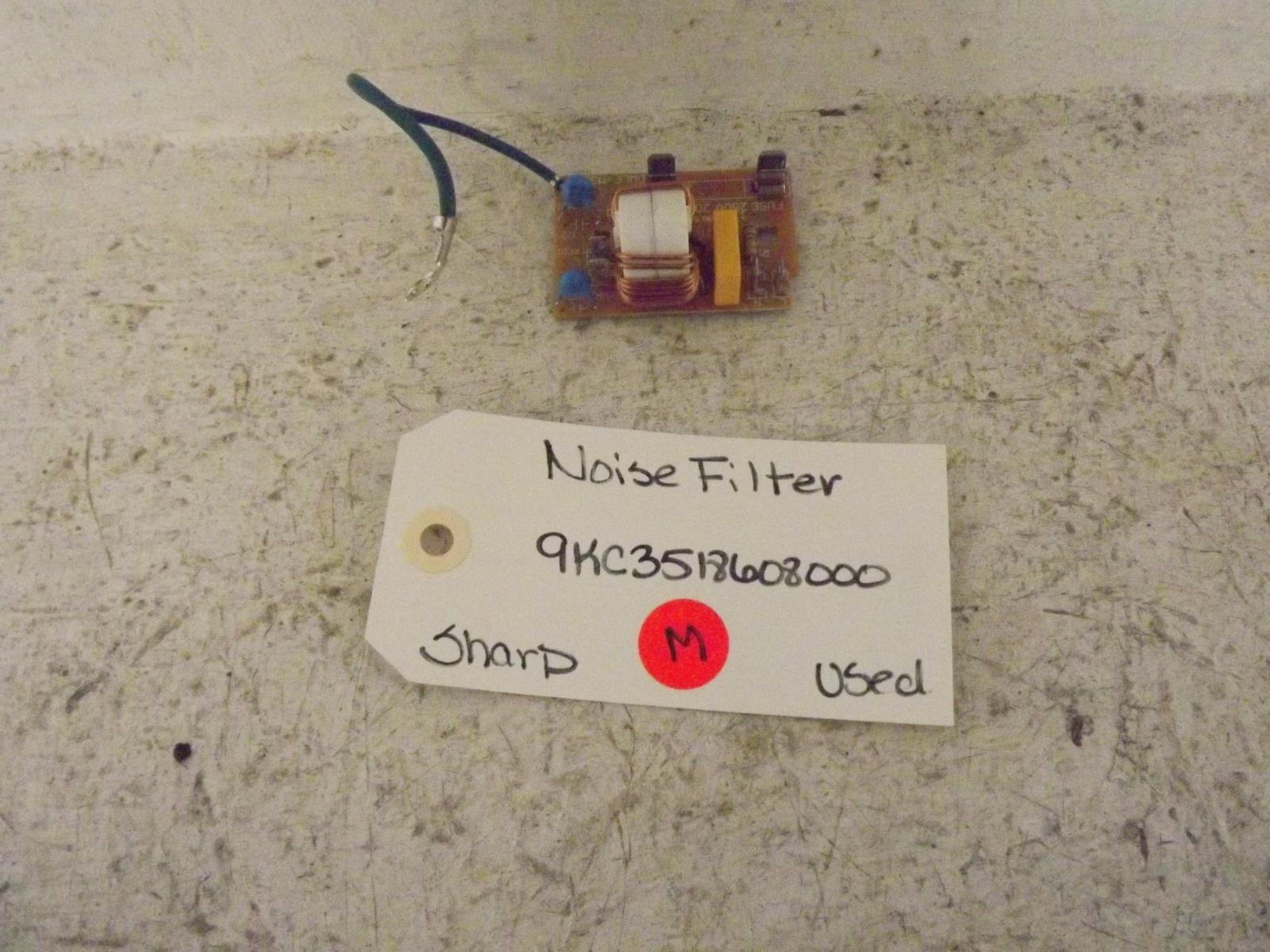 Sharp Microwave 9KC3518608000 Noise Filter Used