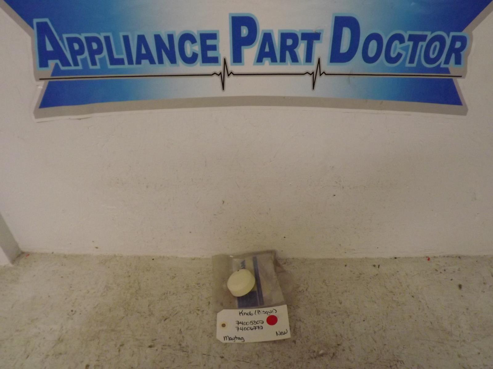 Maytag Range 74005302 74006772  Knob (Bisque) New