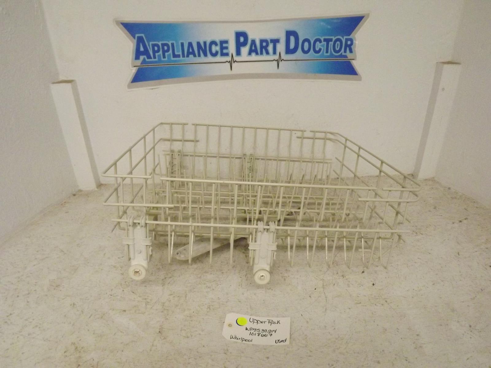 Whirlpool Dishwasher WP8539214 1018667 Upper Rack Used