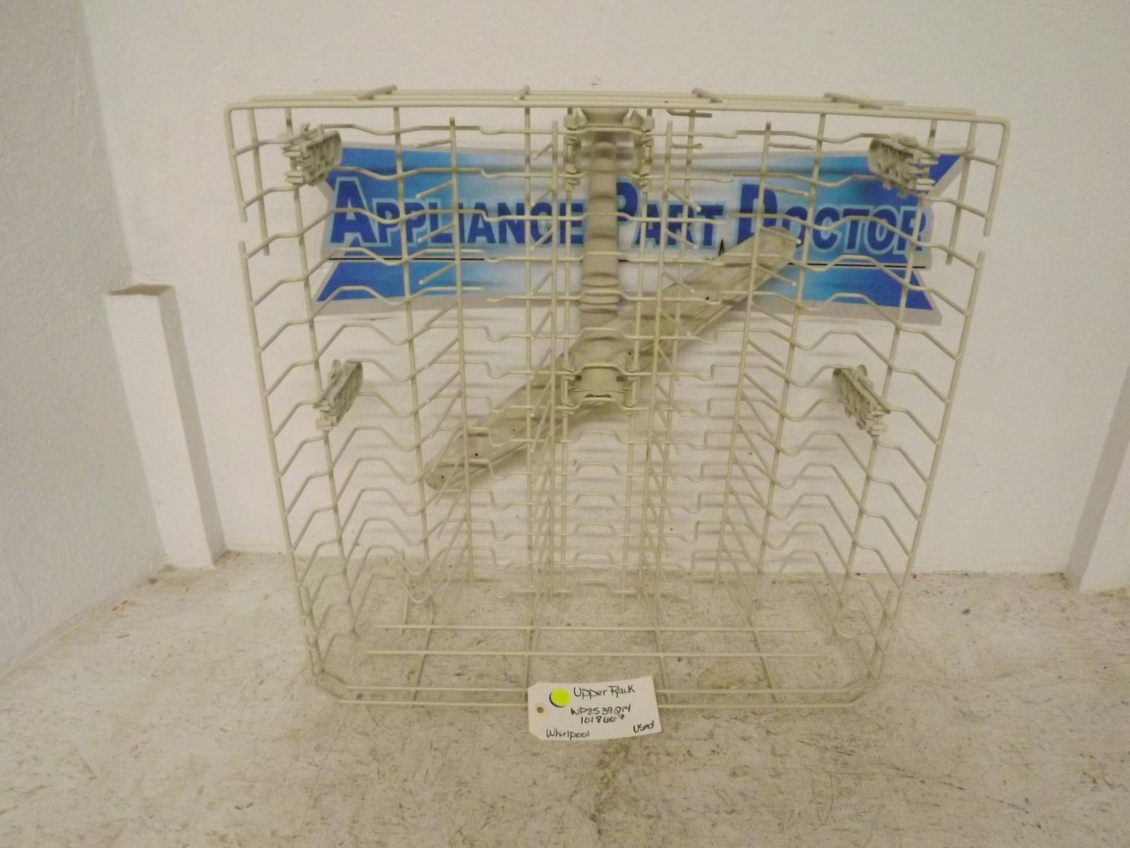 Whirlpool Dishwasher WP8539214 1018667 Upper Rack Used
