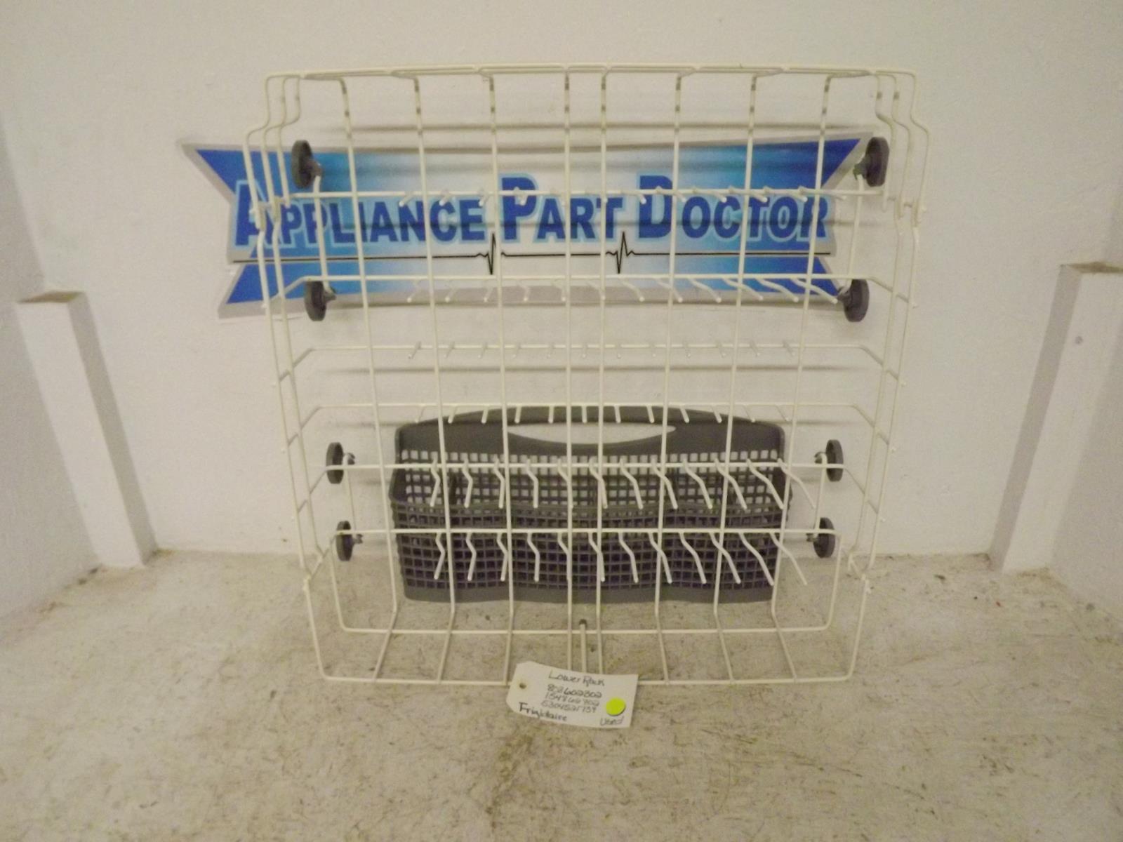 Frigidaire Dishwasher 808602302 154866702 5304521739 Lower Rack Used