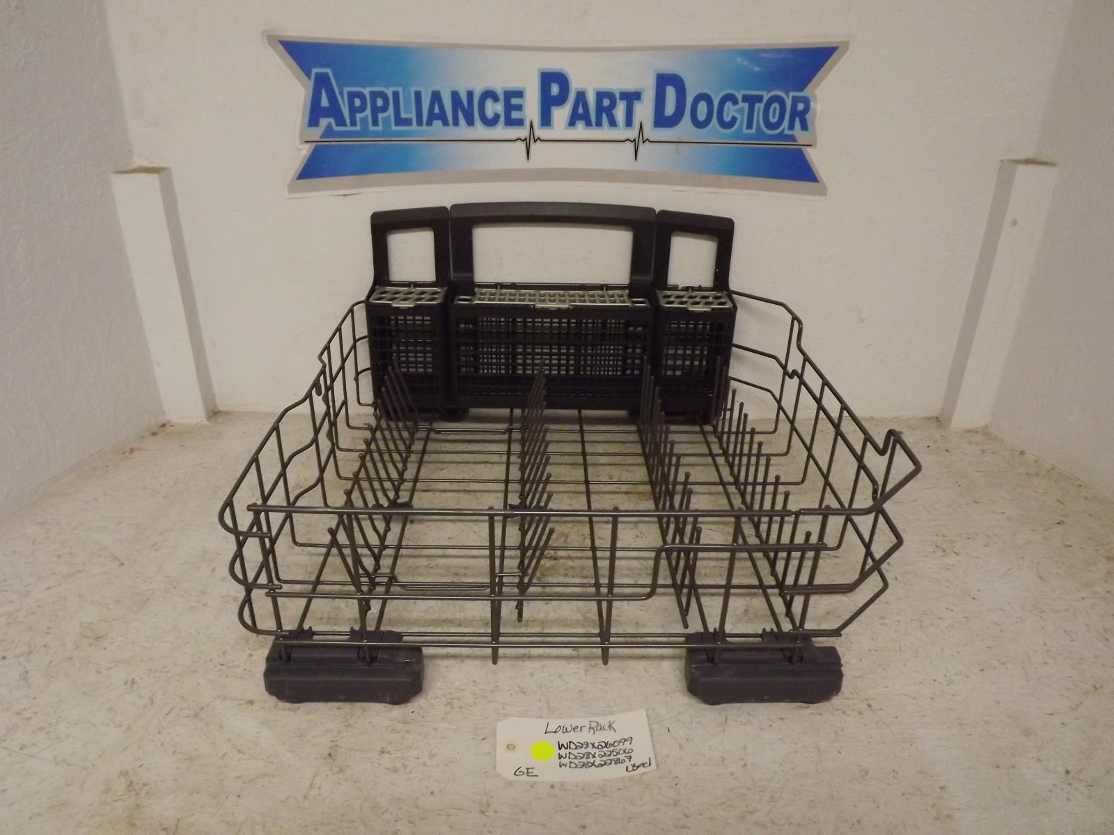 GE Dishwasher WD28X26099 WD28X22506 WD28X22867  Lower Rack Used