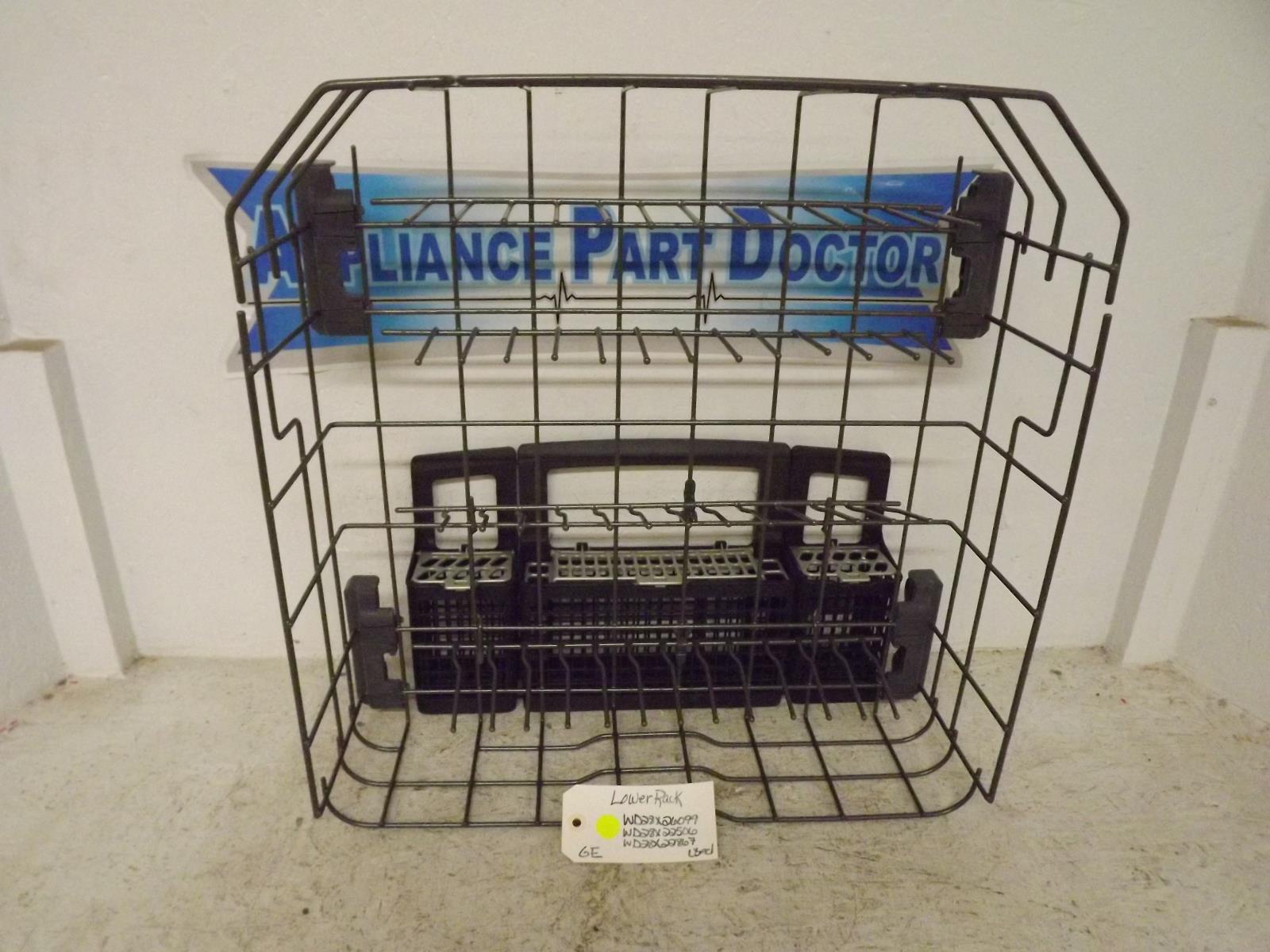 GE Dishwasher WD28X26099 WD28X22506 WD28X22867  Lower Rack Used