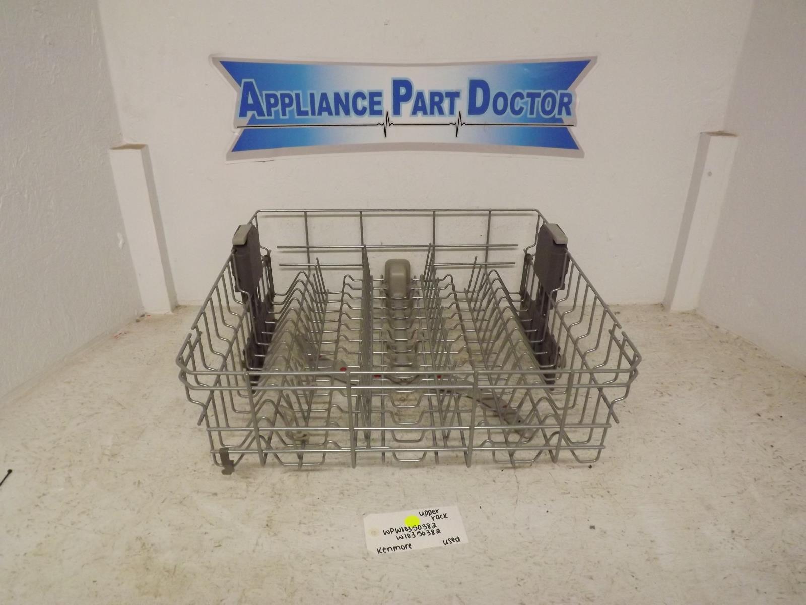 Kenmore Dishwasher WPW10350382 W10350382 Upper Rack Used