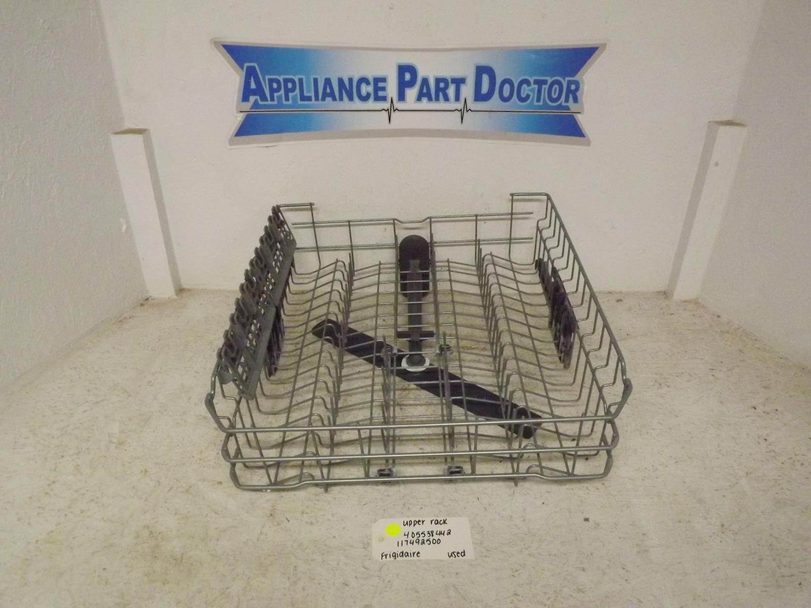 Frigidaire Dishwasher 405538442 117492500 Upper Rack Used