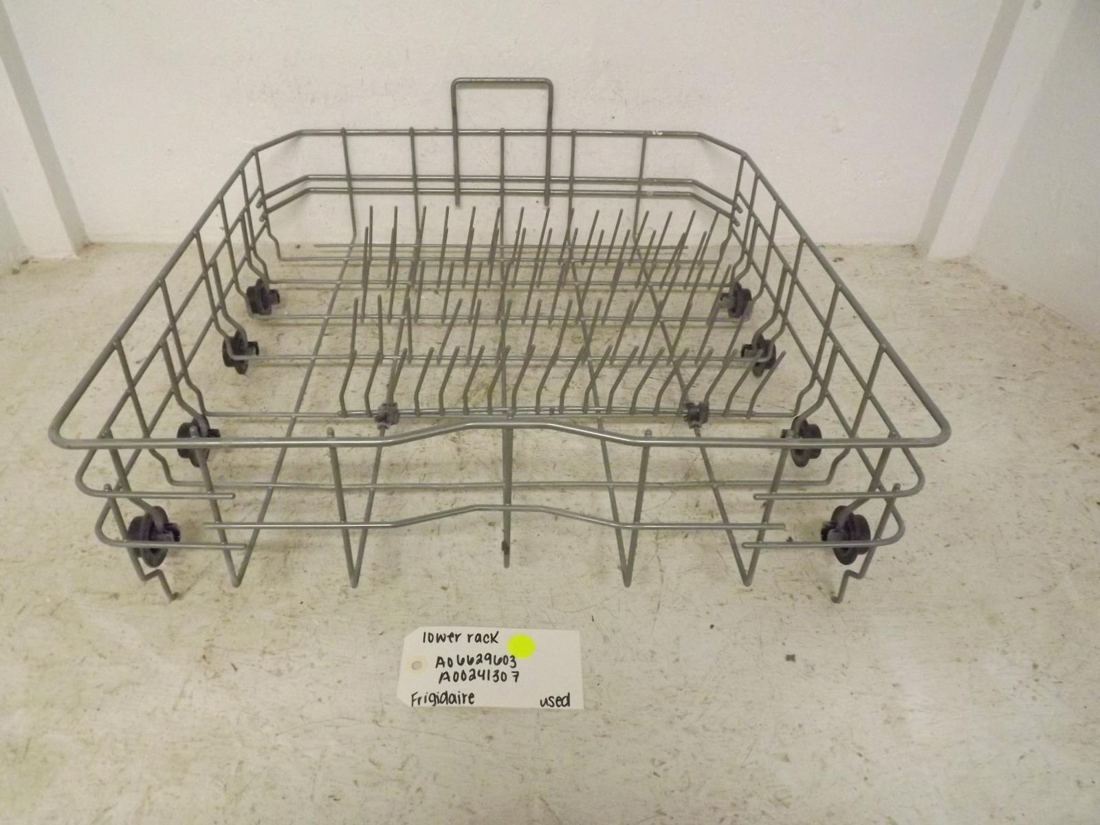 Frigidaire Dishwasher A06629603 A00241307 Lower Rack Used