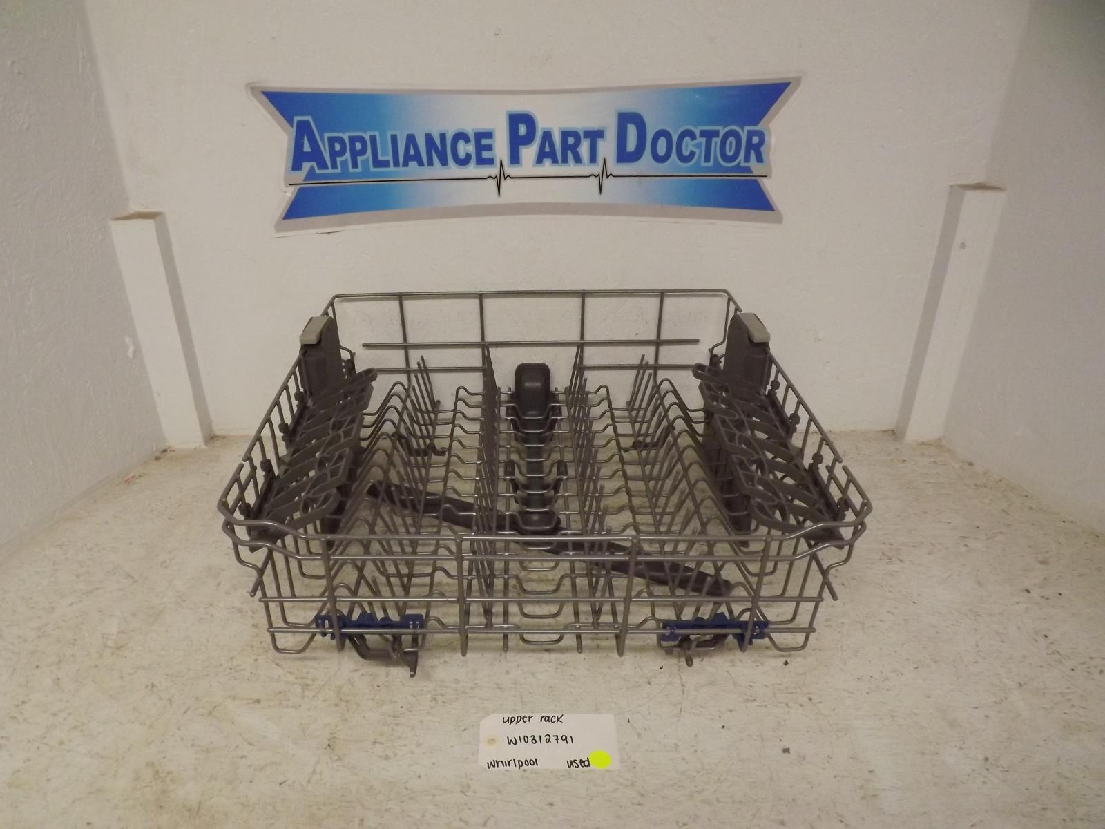 Whirlpool Dishwasher W10312791 Upper Rack Used