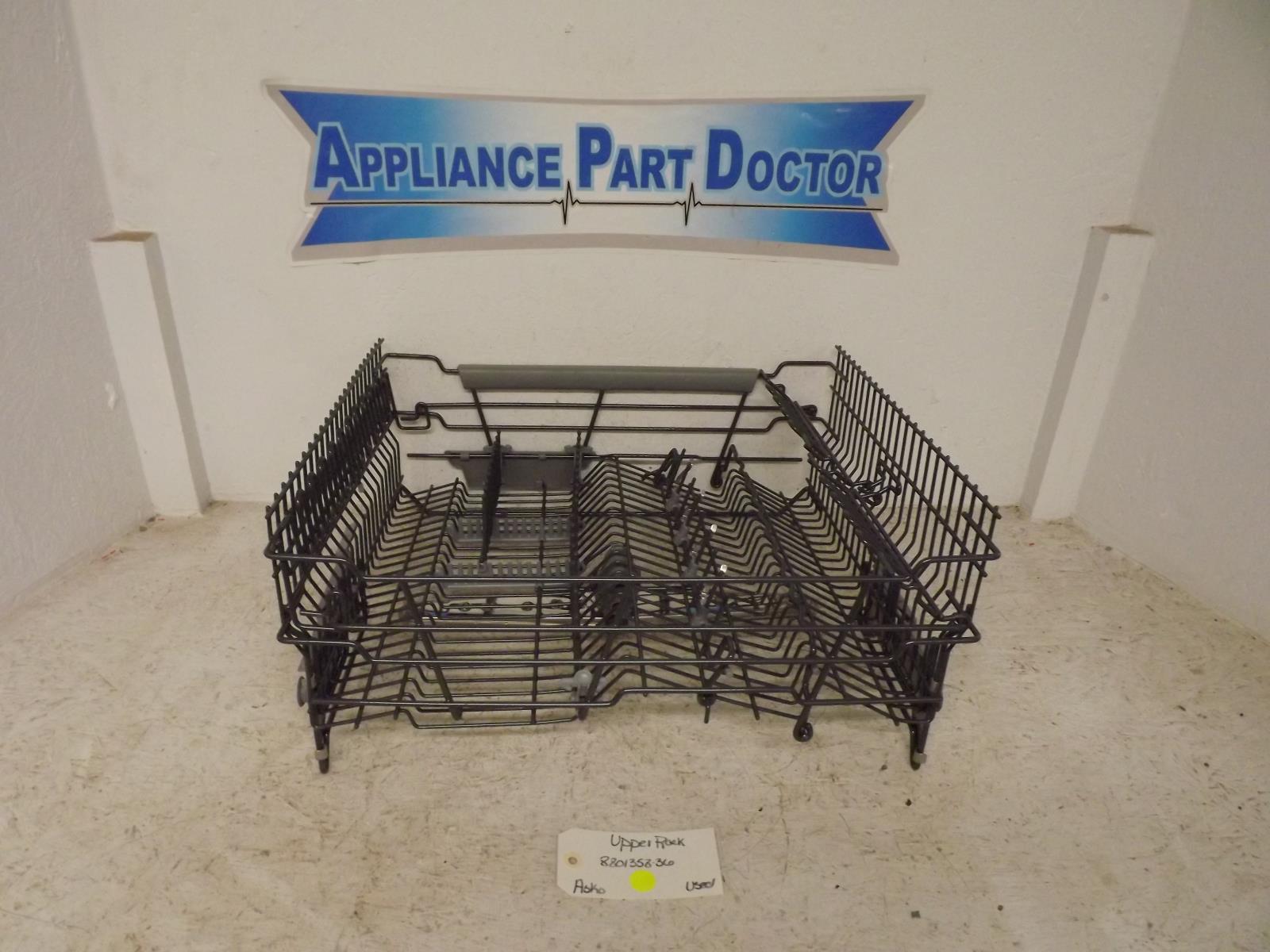 Asko Dishwasher 8801358-36 Upper Rack Used