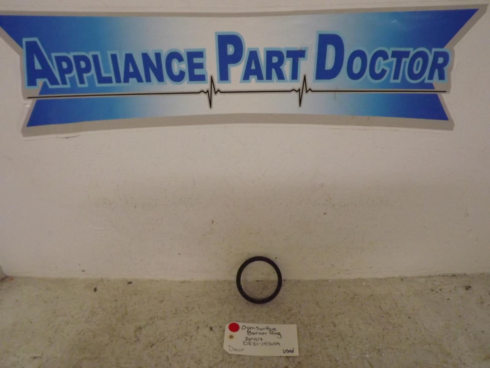 Dacor Range DE81-09368A  86407 Oven Surface Burner Ring Used
