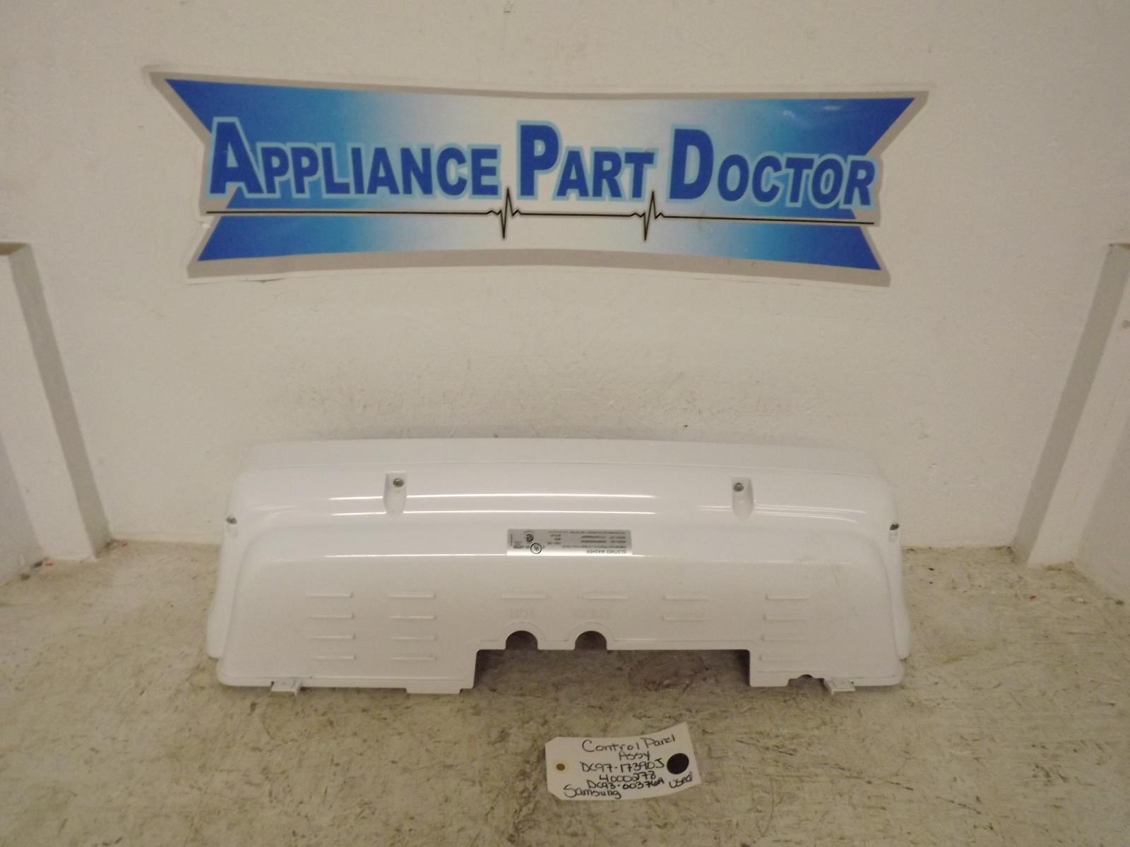 Samsung Washer DC97-17390J 4000278 DC93-00376A  Control Panel Assy Used
