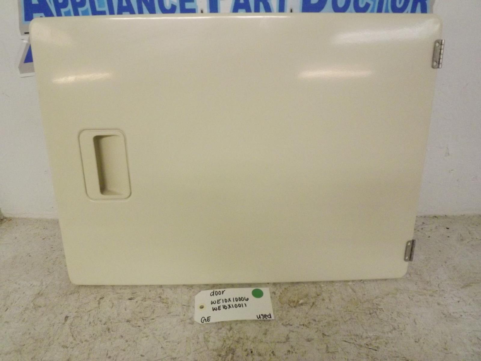 GE Dryer WE10X10006 WE10X10011 Door Used
