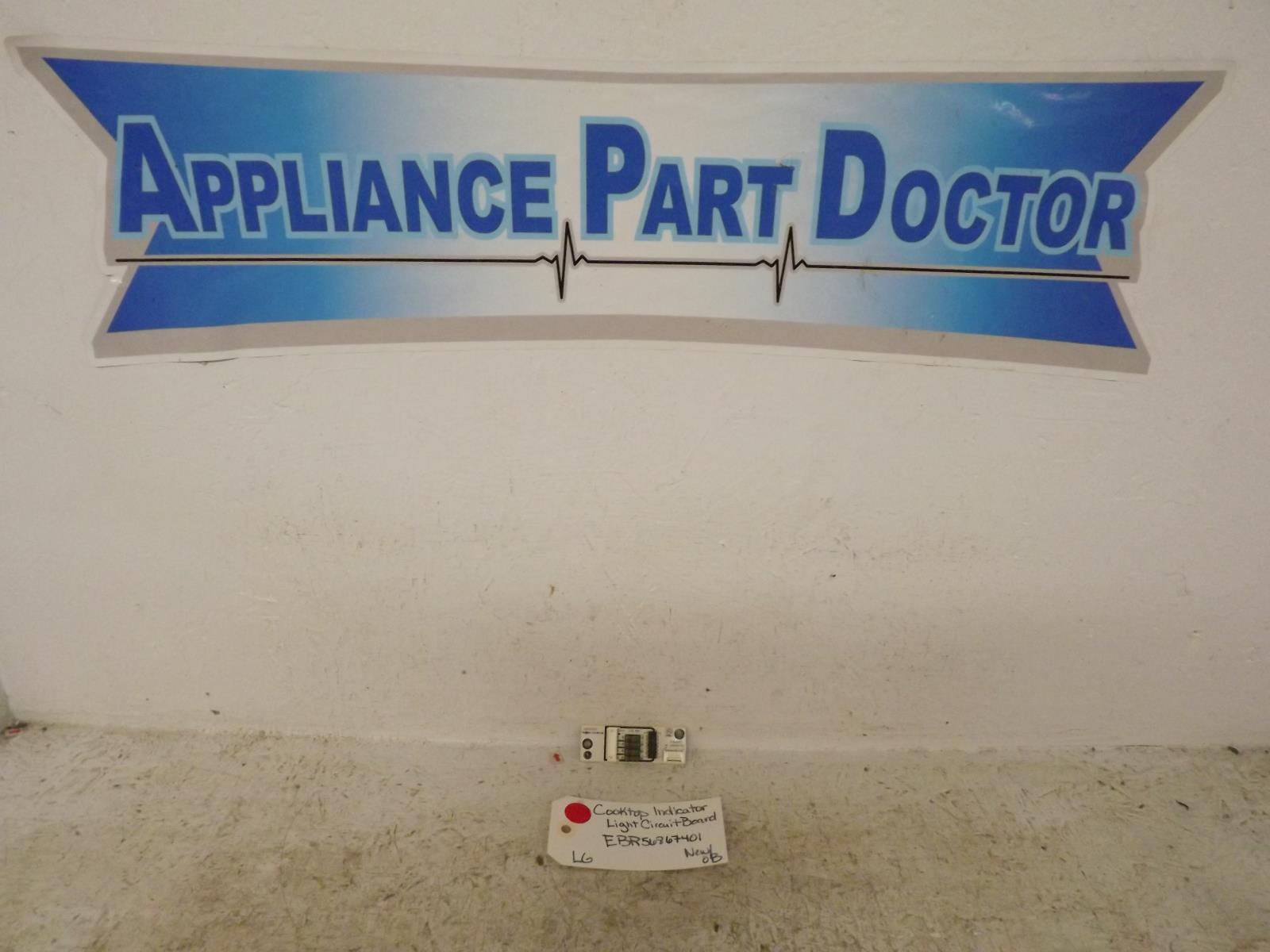 LG Range EBR56867401 Cooktop Indicator Light Circuit Board Open Box