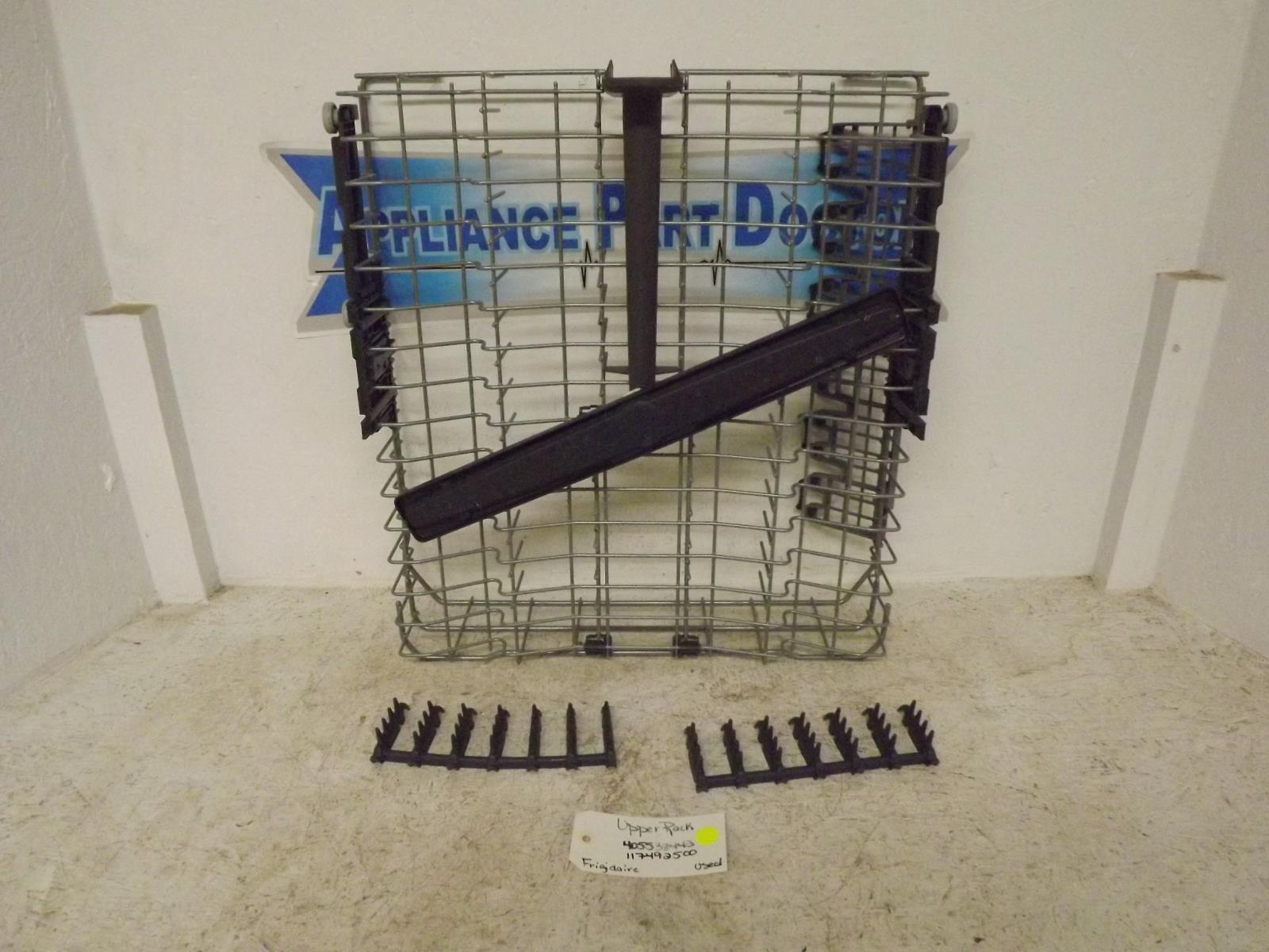 Frigidaire Dishwasher 405538442 117492510 Upper Rack Used