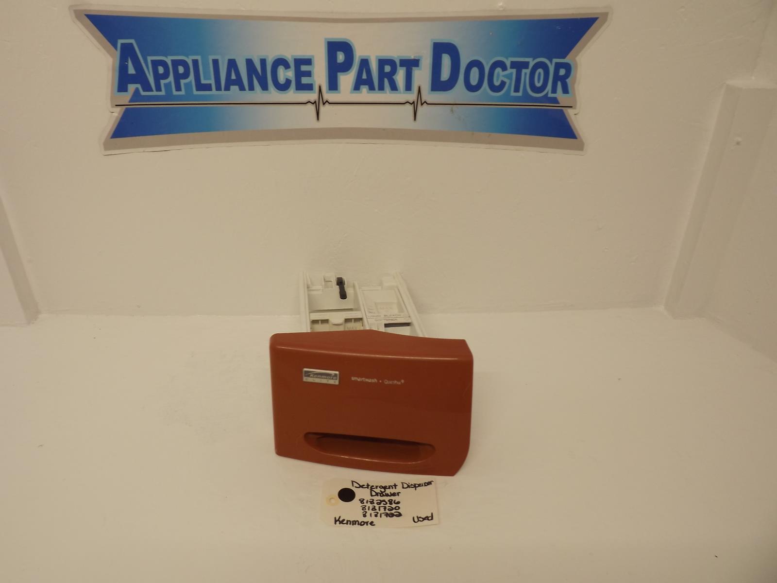 Kenmore Washer 8182586 8181720 8181722  Detergent Dispenser Drawer Used