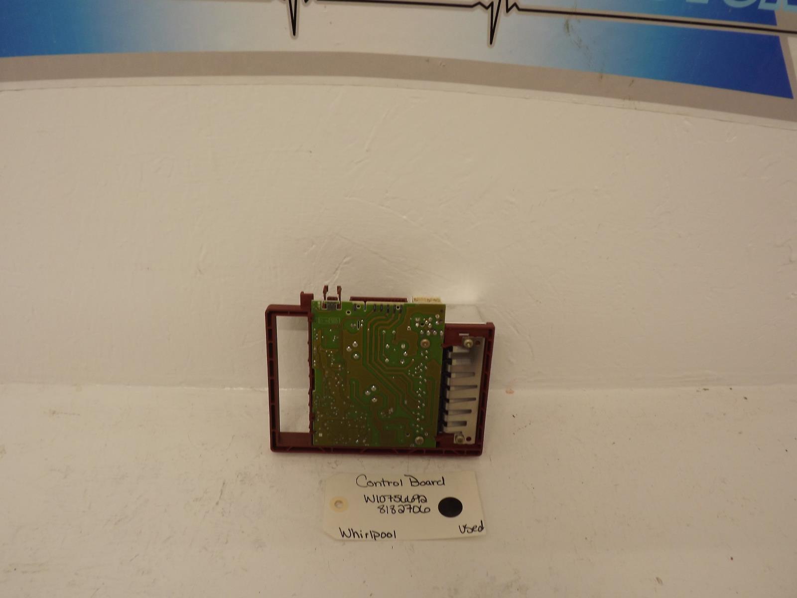 Whirlpool Washer W10756692 8182706 Control Board Used
