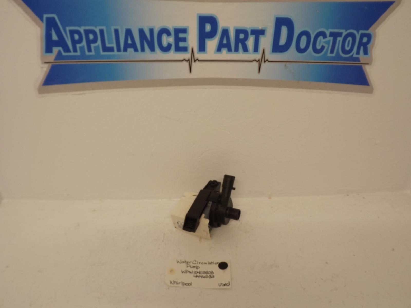 Whirlpool Washer WPW10403803  4446382 Water Circulation Pump Used