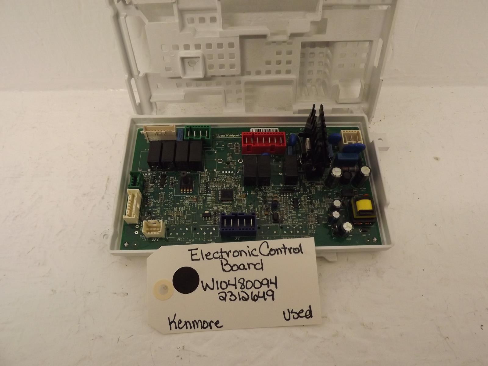 Kenmore Washer W10480094 2312649 Electronic Control Board Used