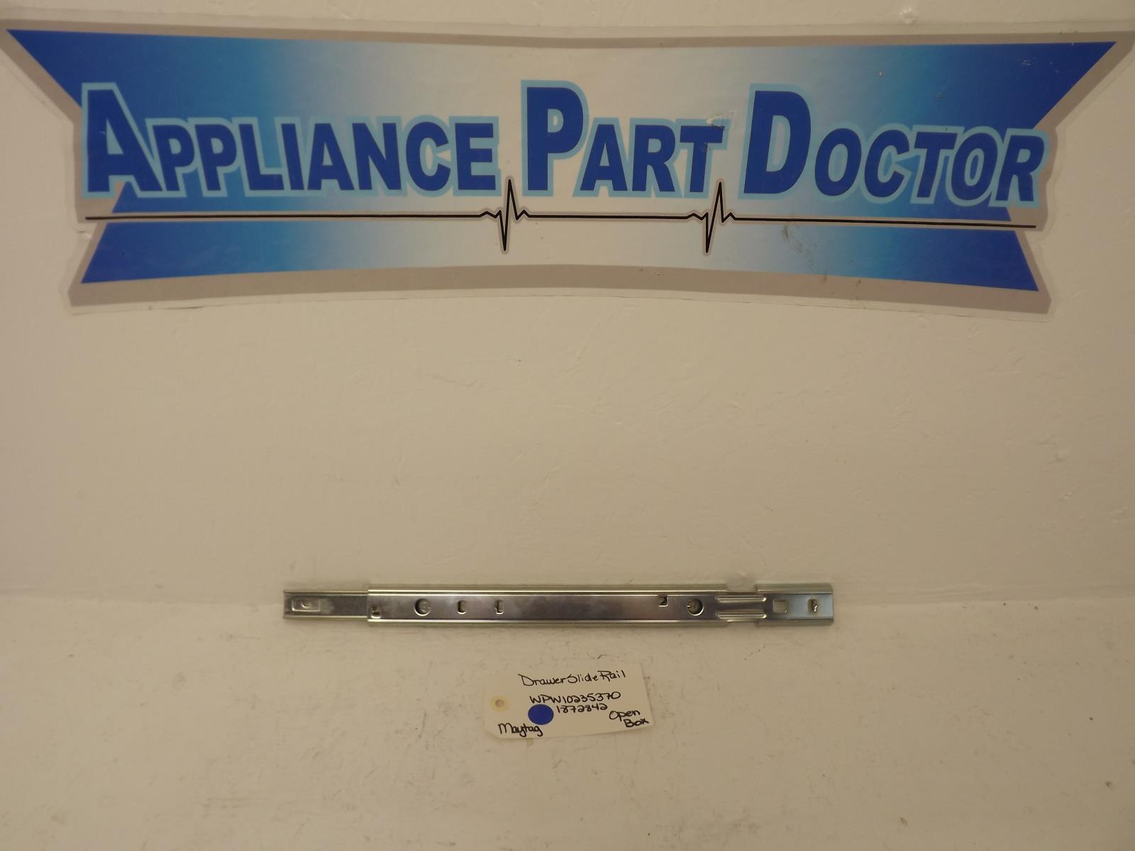 Maytag Refrigerator WPW10235370 1872842 Drawer Slide Rail Open Box