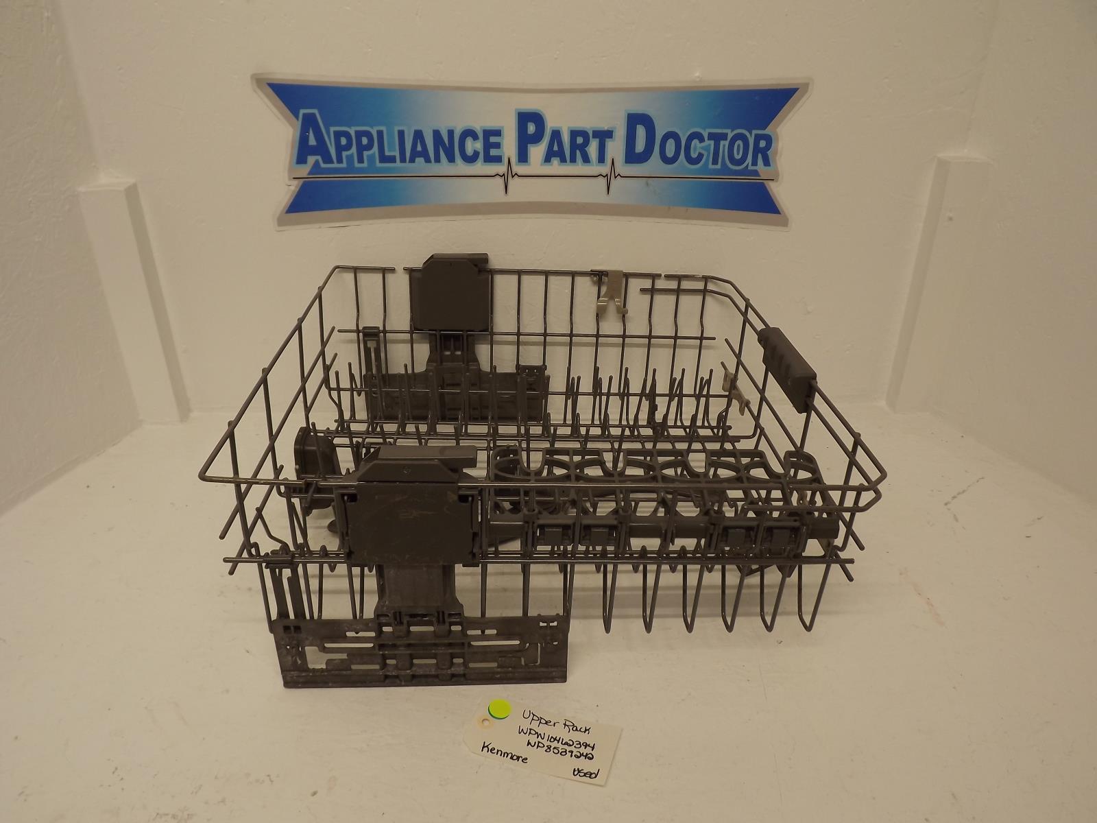Kenmore Dishwasher WPW10462394 WP8539242 Upper Rack Used